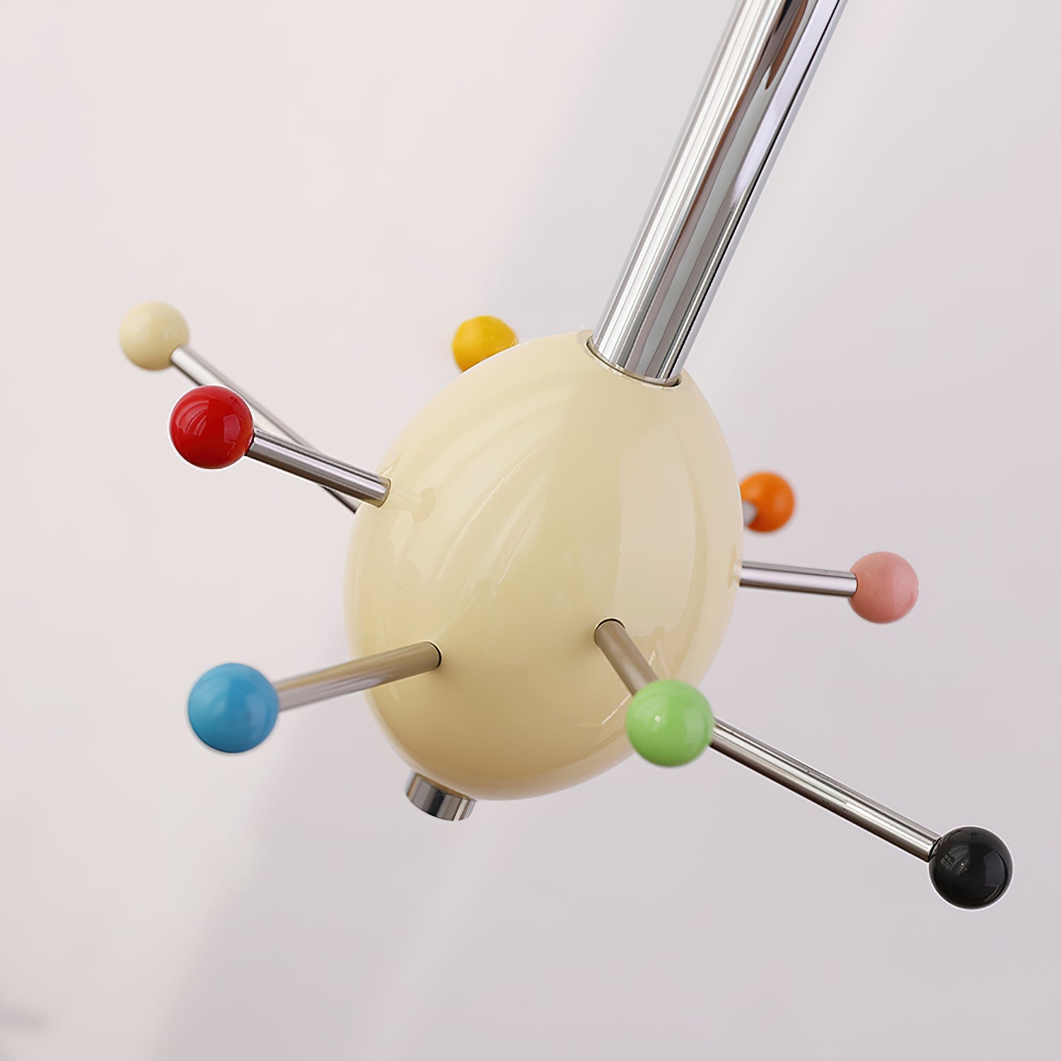 Sputnik Wall Coat Rack Colorful Hooks Modern Hallway - Letslighting