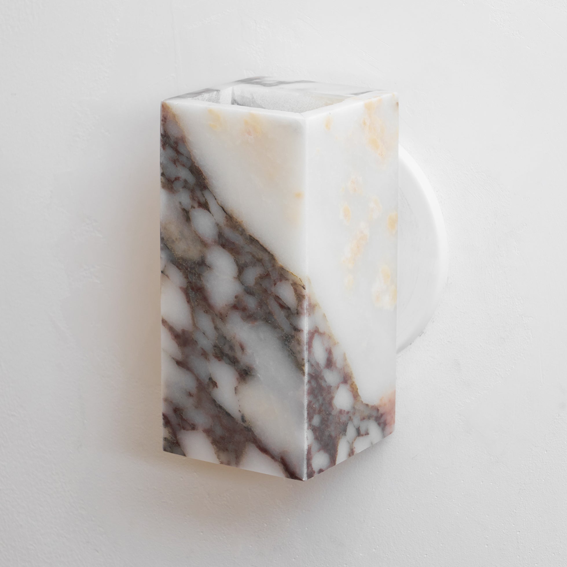 Illaee Modern Minimalist Square Marble Wall Lamp - Letslighting