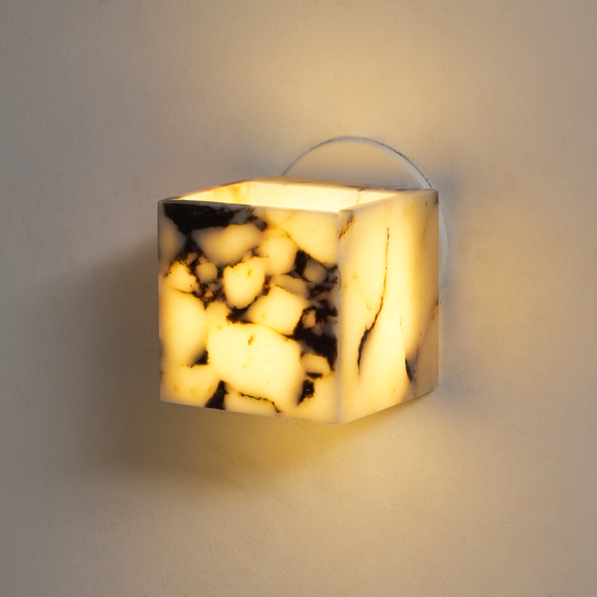 Illaee Modern Minimalist Square Marble Wall Lamp - Letslighting