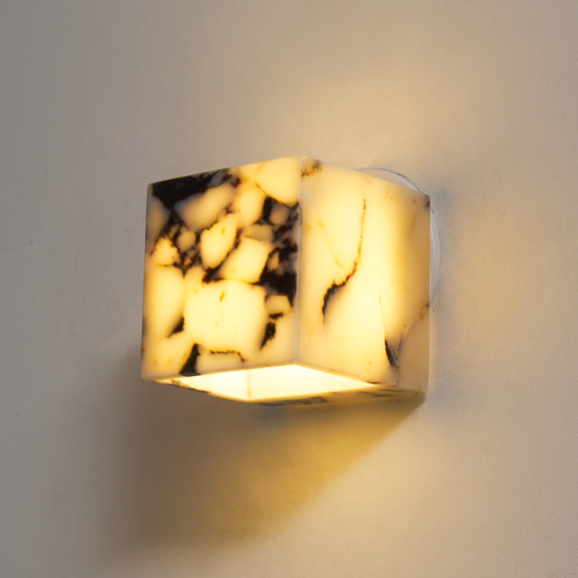 Illaee Modern Minimalist Square Marble Wall Lamp - Letslighting