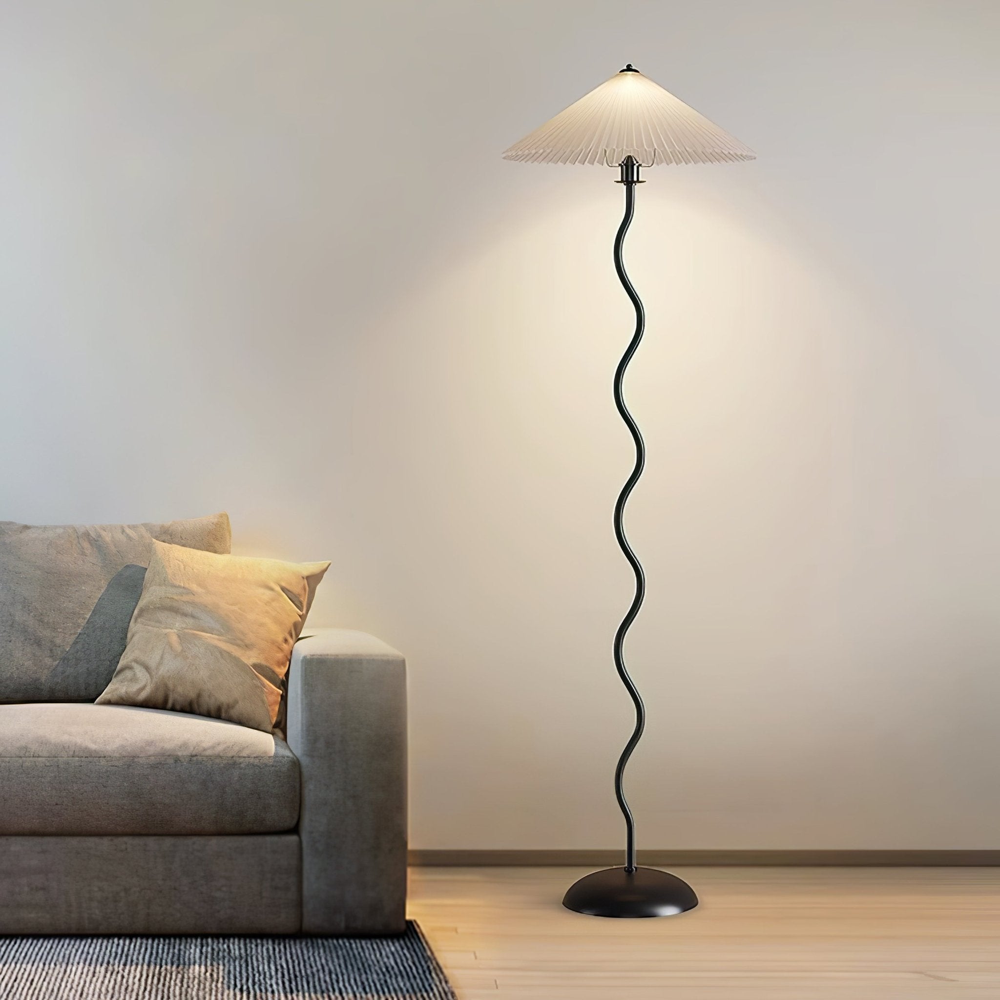 Lioraven Fabric Minimalist Floor Lamp - Letslighting