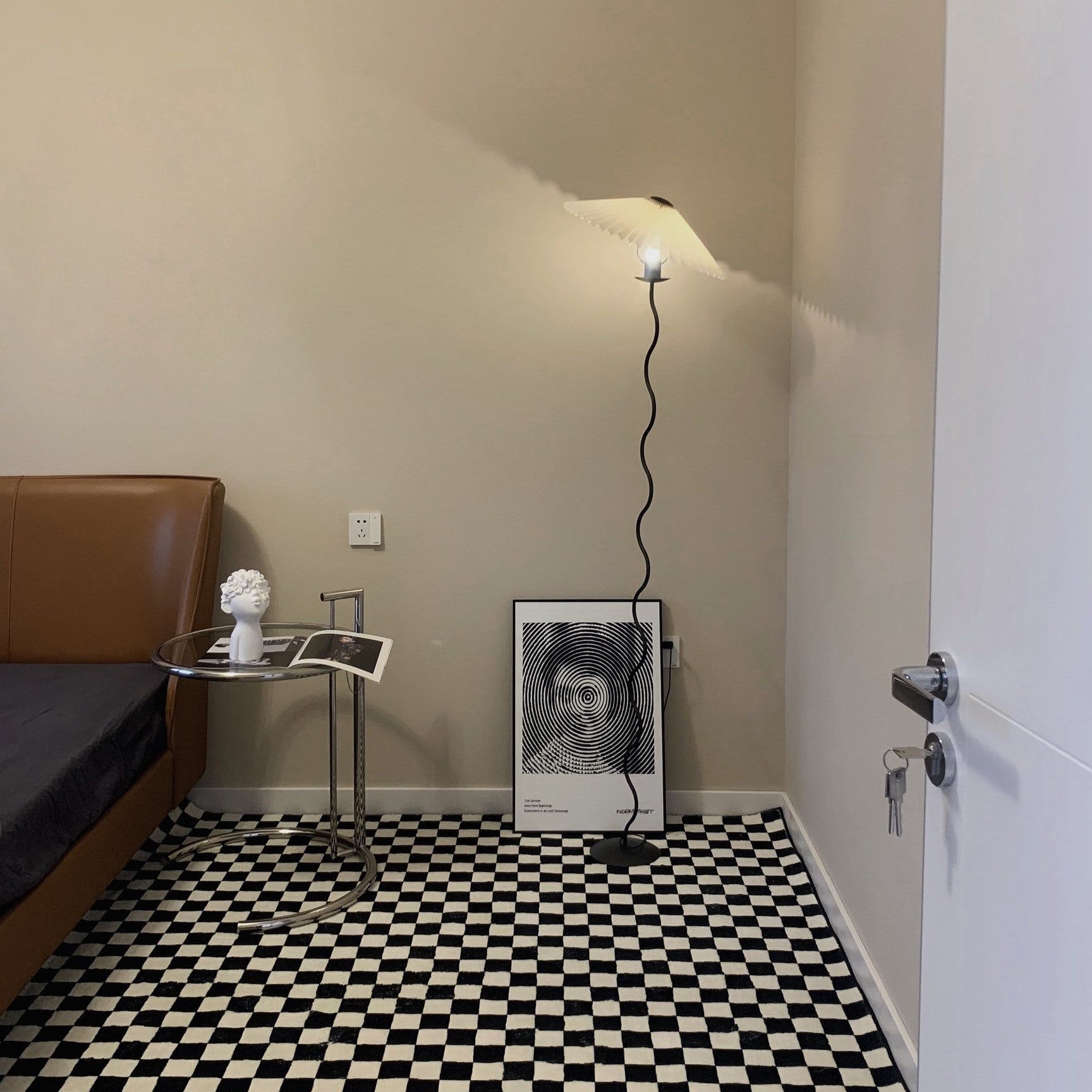 Lioraven Fabric Minimalist Floor Lamp - Letslighting