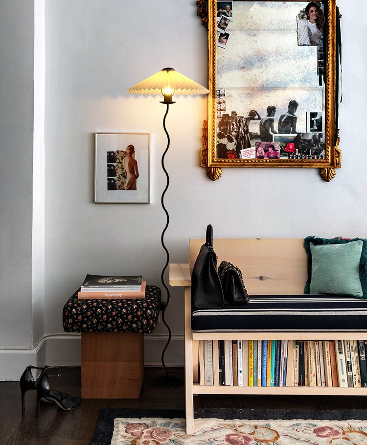 Lioraven Fabric Minimalist Floor Lamp - Letslighting