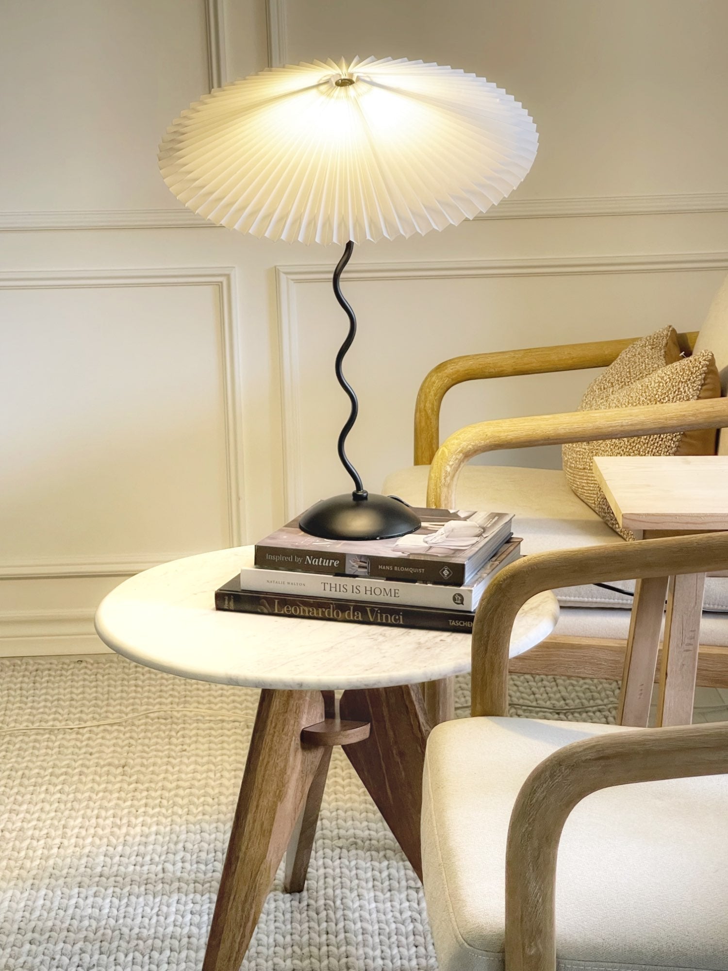 Vioro Fabric Table Lamp - Letslighting