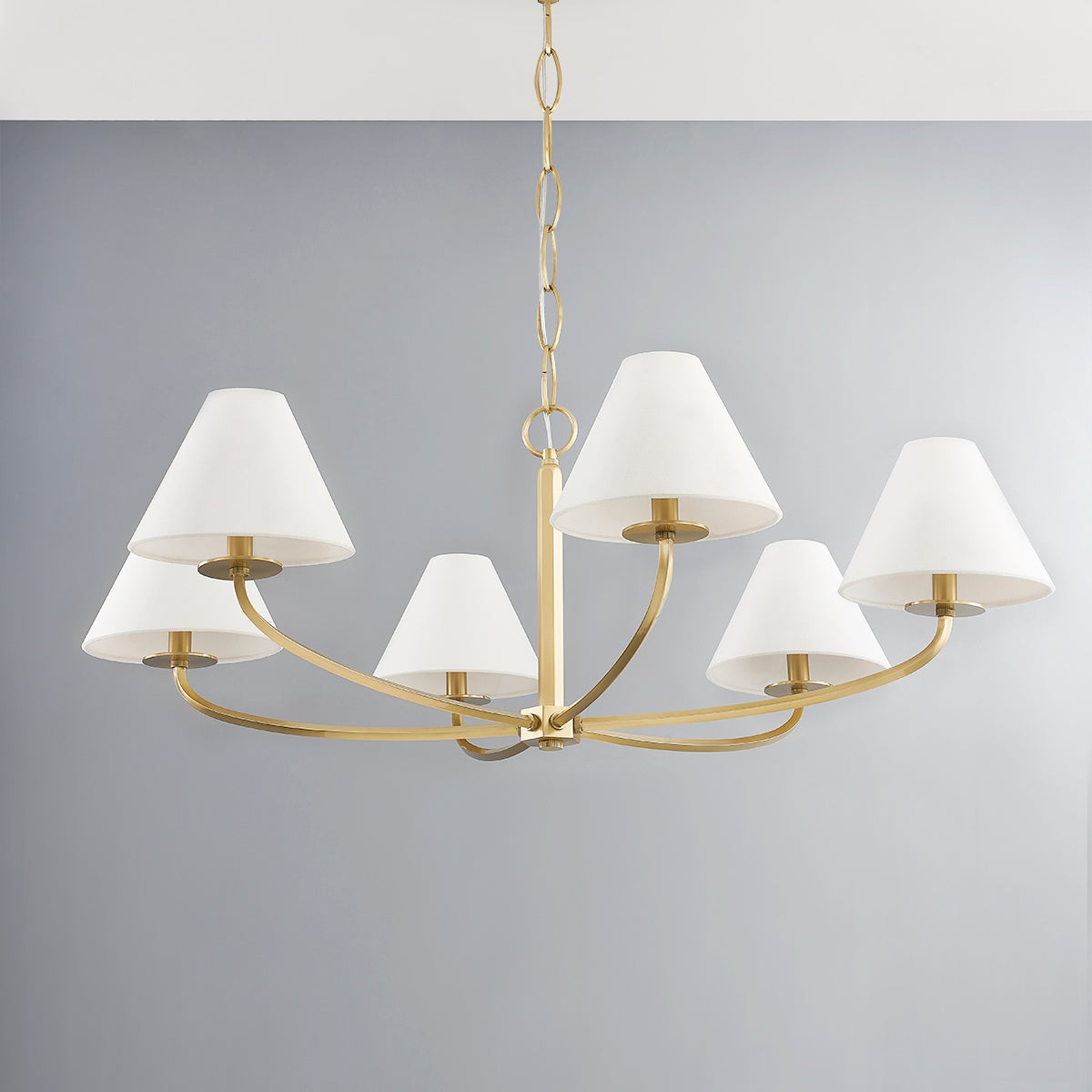 Fleur Classic Vintage Fabric Chandelier - Letslighting