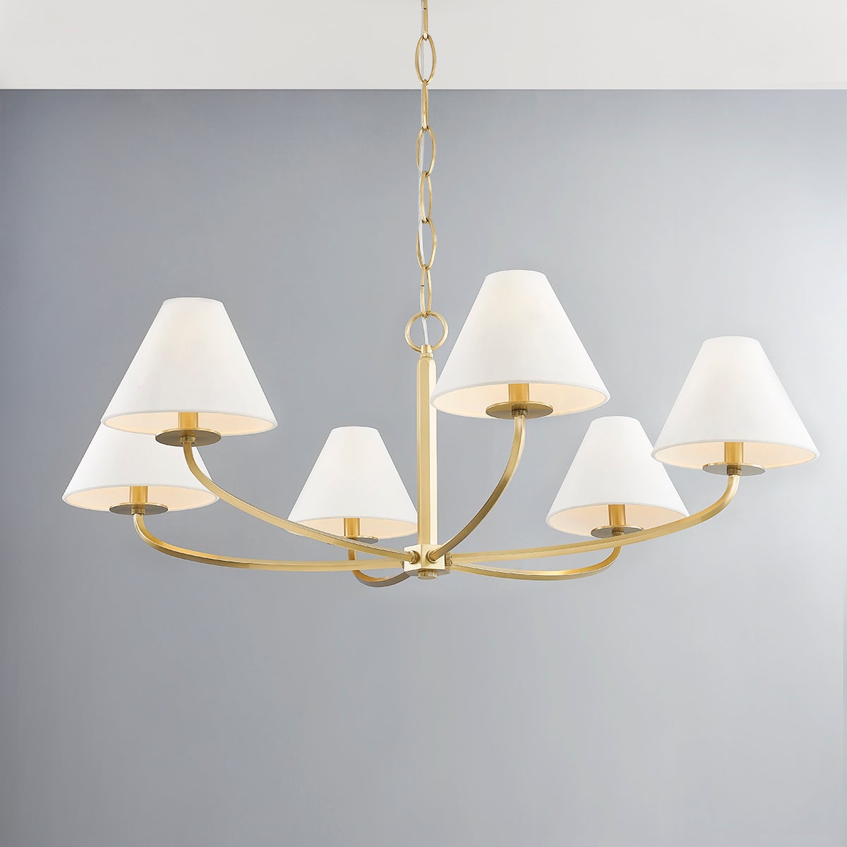 Fleur Classic Vintage Fabric Chandelier - Letslighting
