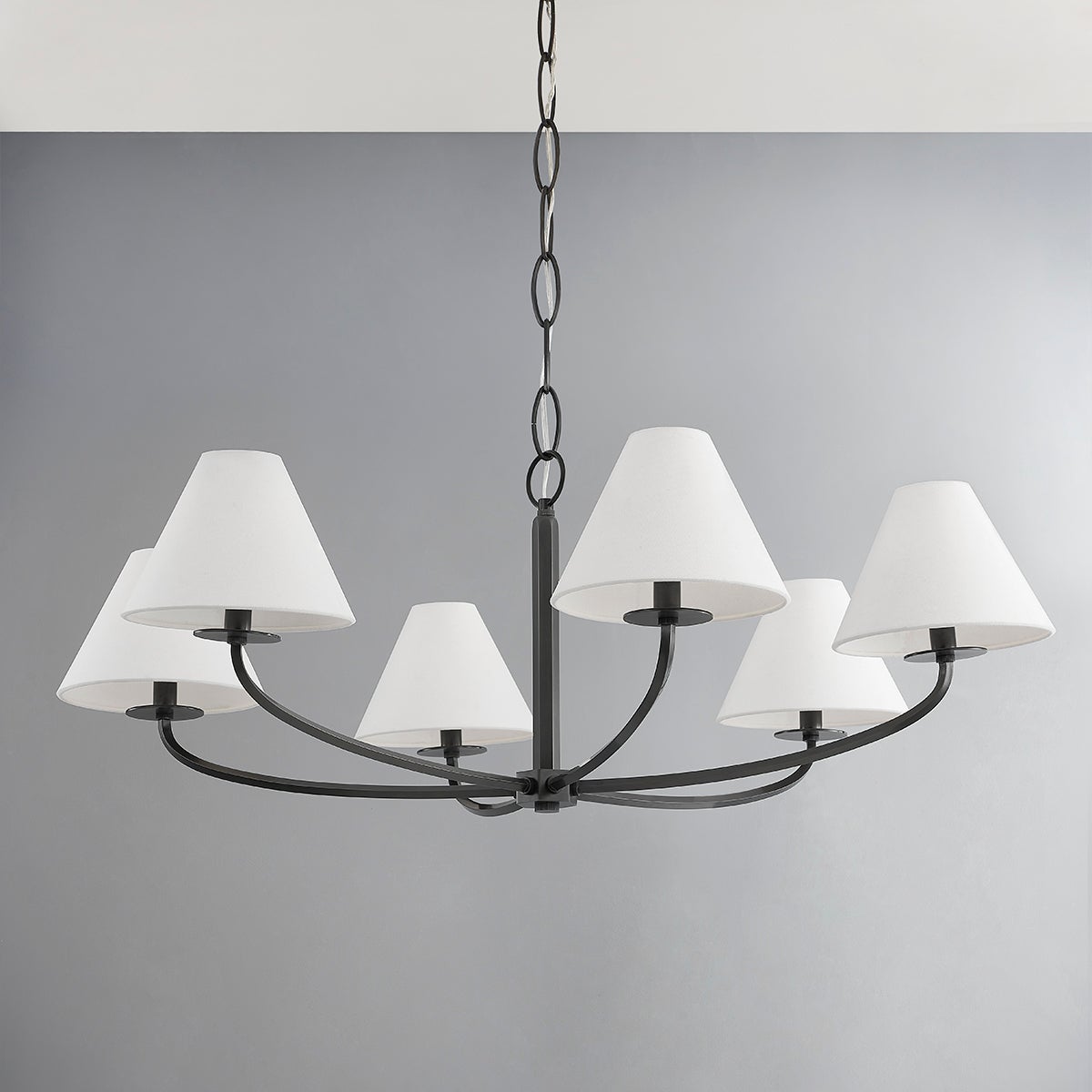 Fleur Classic Vintage Fabric Chandelier - Letslighting