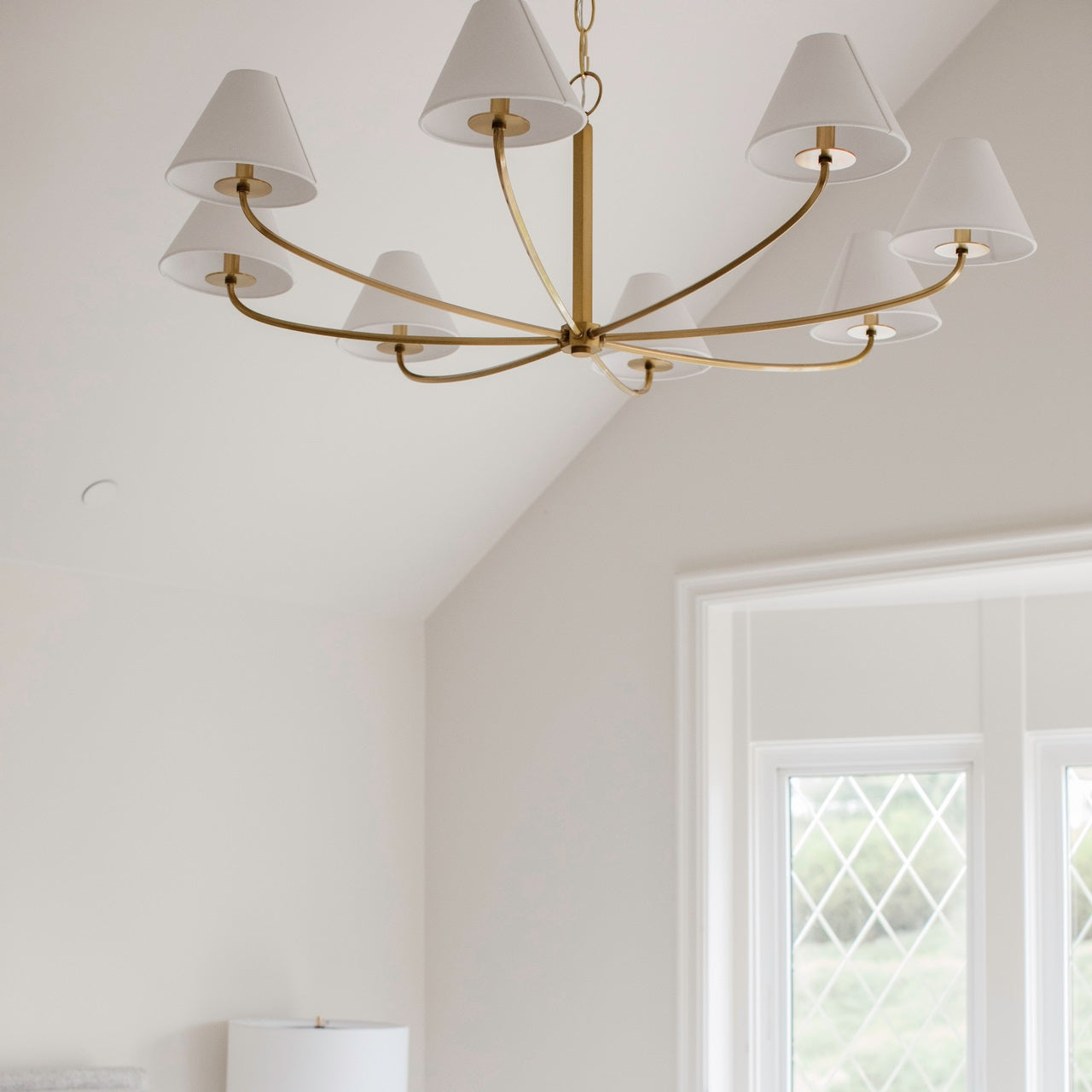 Fleur Classic Vintage Fabric Chandelier - Letslighting