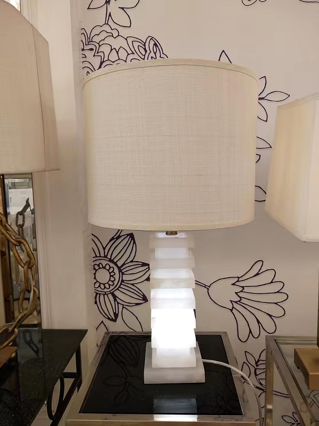 Covynen Alabaster Table Lamp - Letslighting