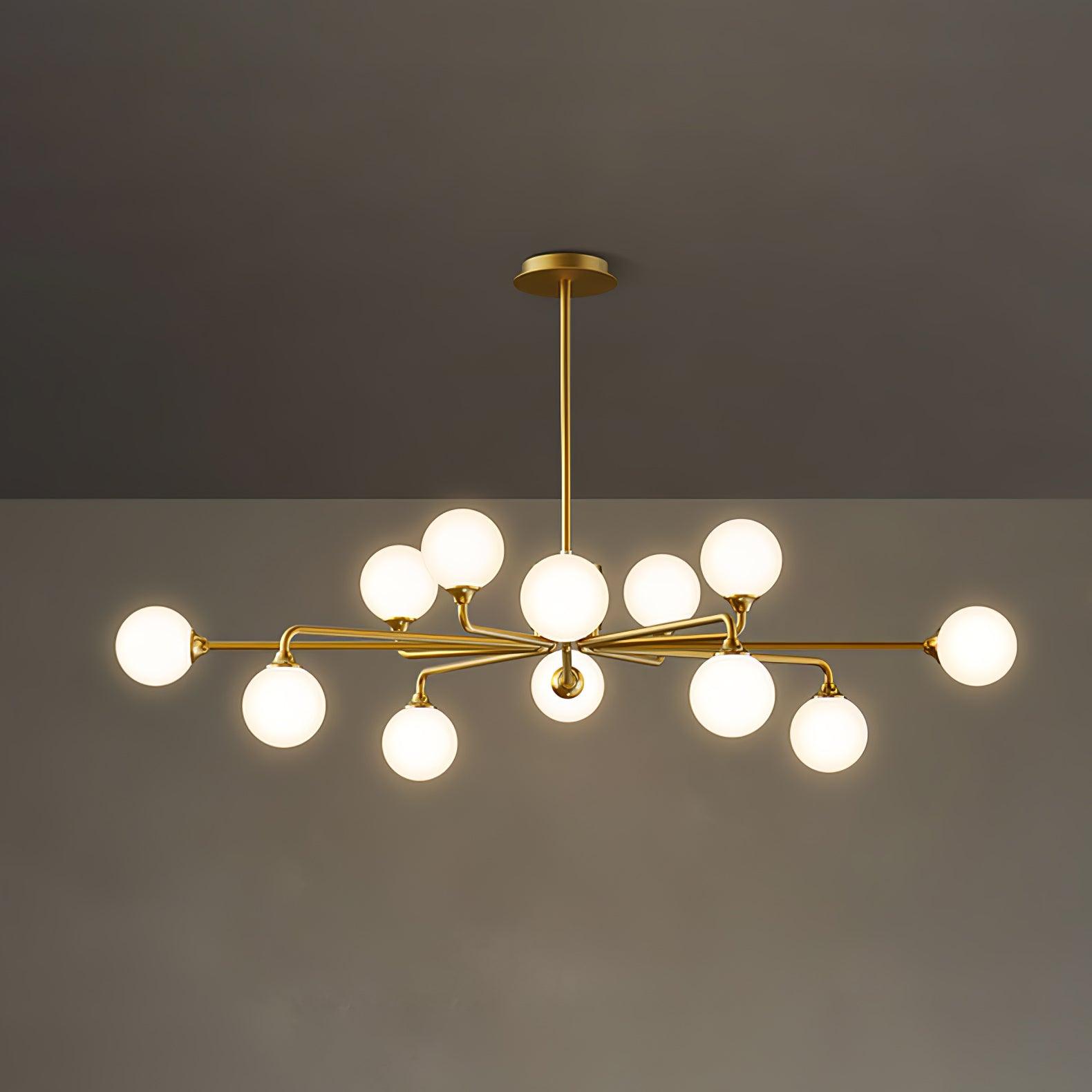 Galaxy Modern Glass Chandelier - Letslighting