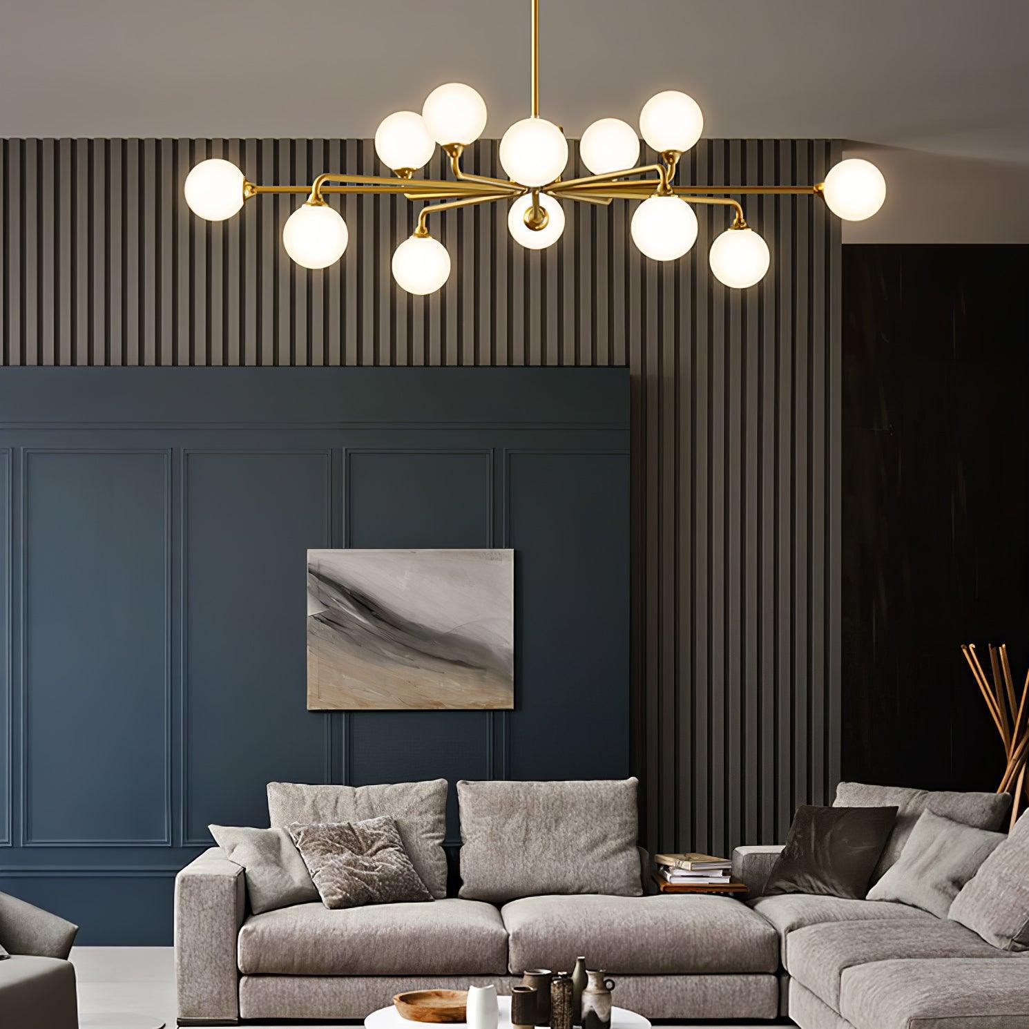 Galaxy Modern Glass Chandelier - Letslighting
