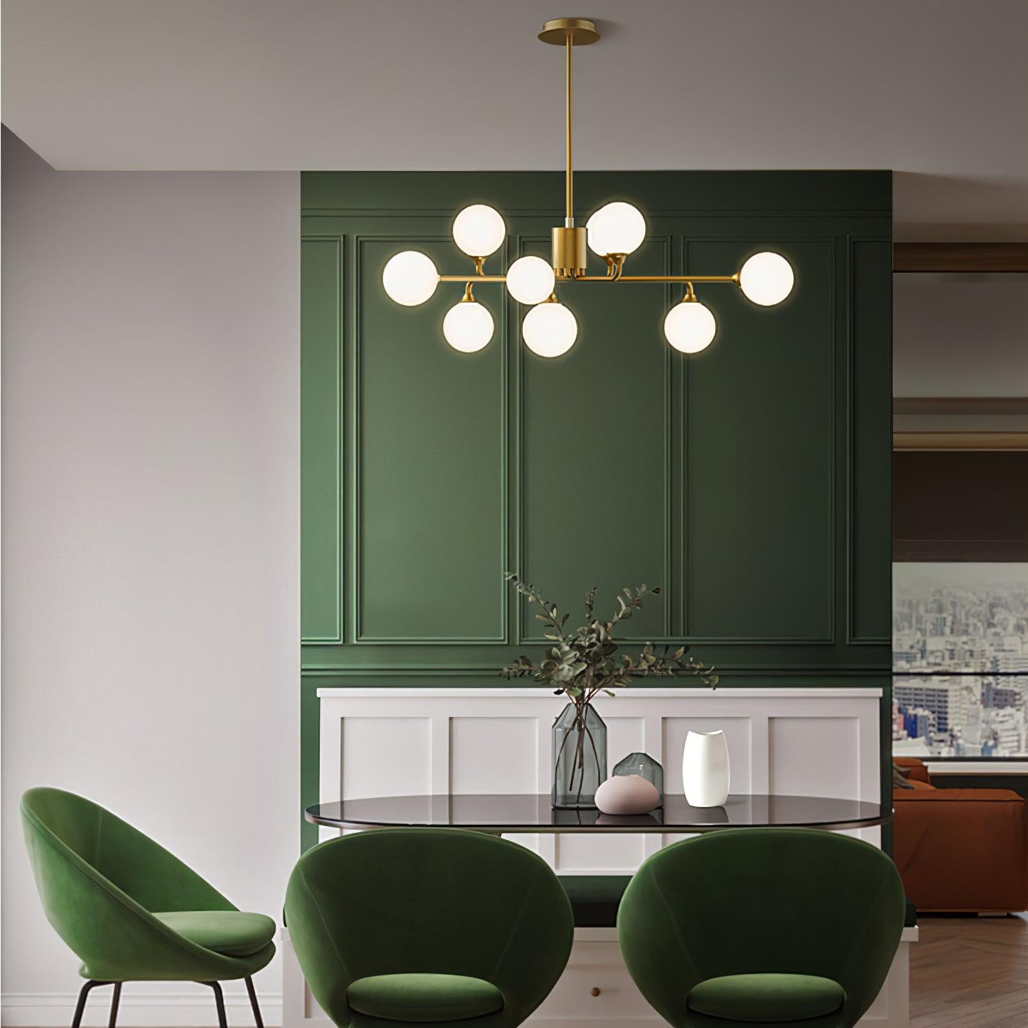 Galaxy Modern Glass Chandelier - Letslighting
