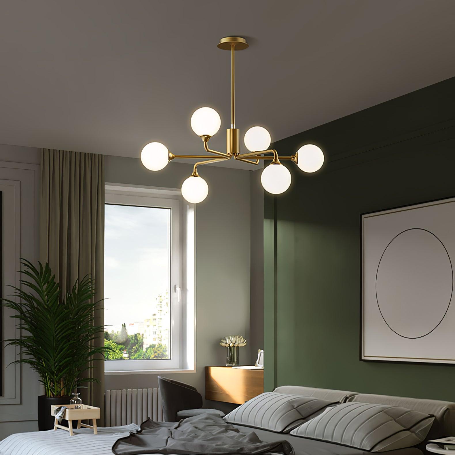 Galaxy Modern Glass Chandelier - Letslighting