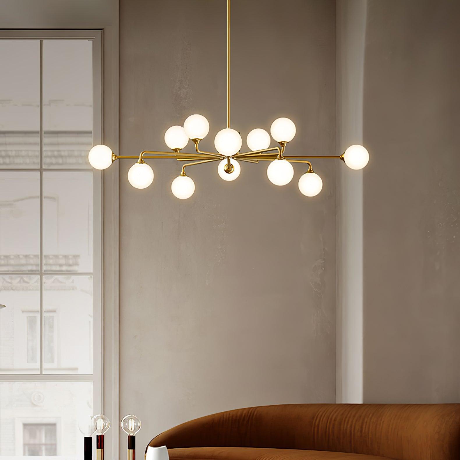Galaxy Modern Glass Chandelier - Letslighting