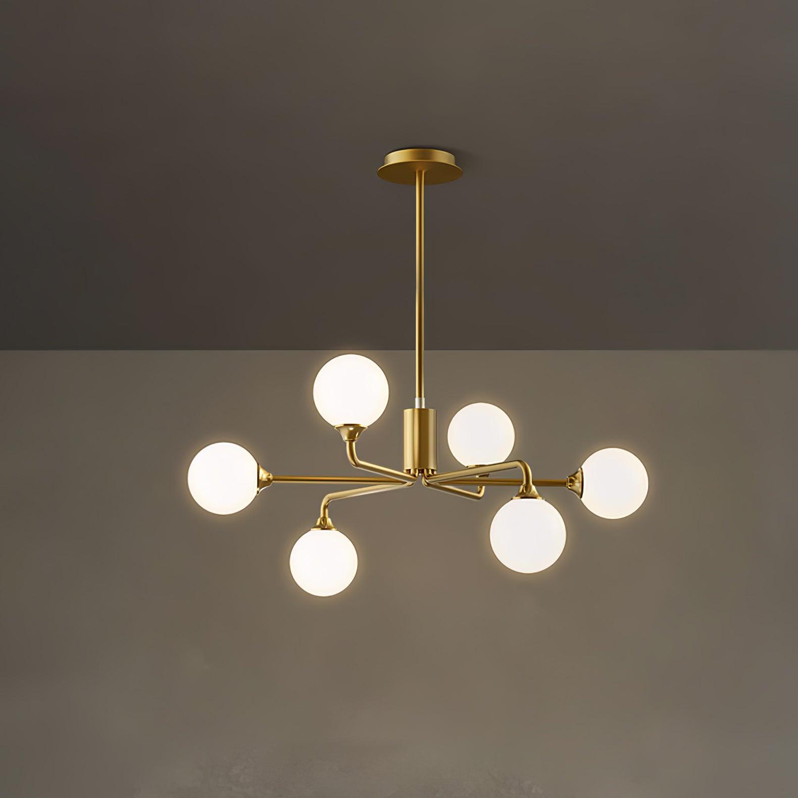 Galaxy Modern Glass Chandelier - Letslighting