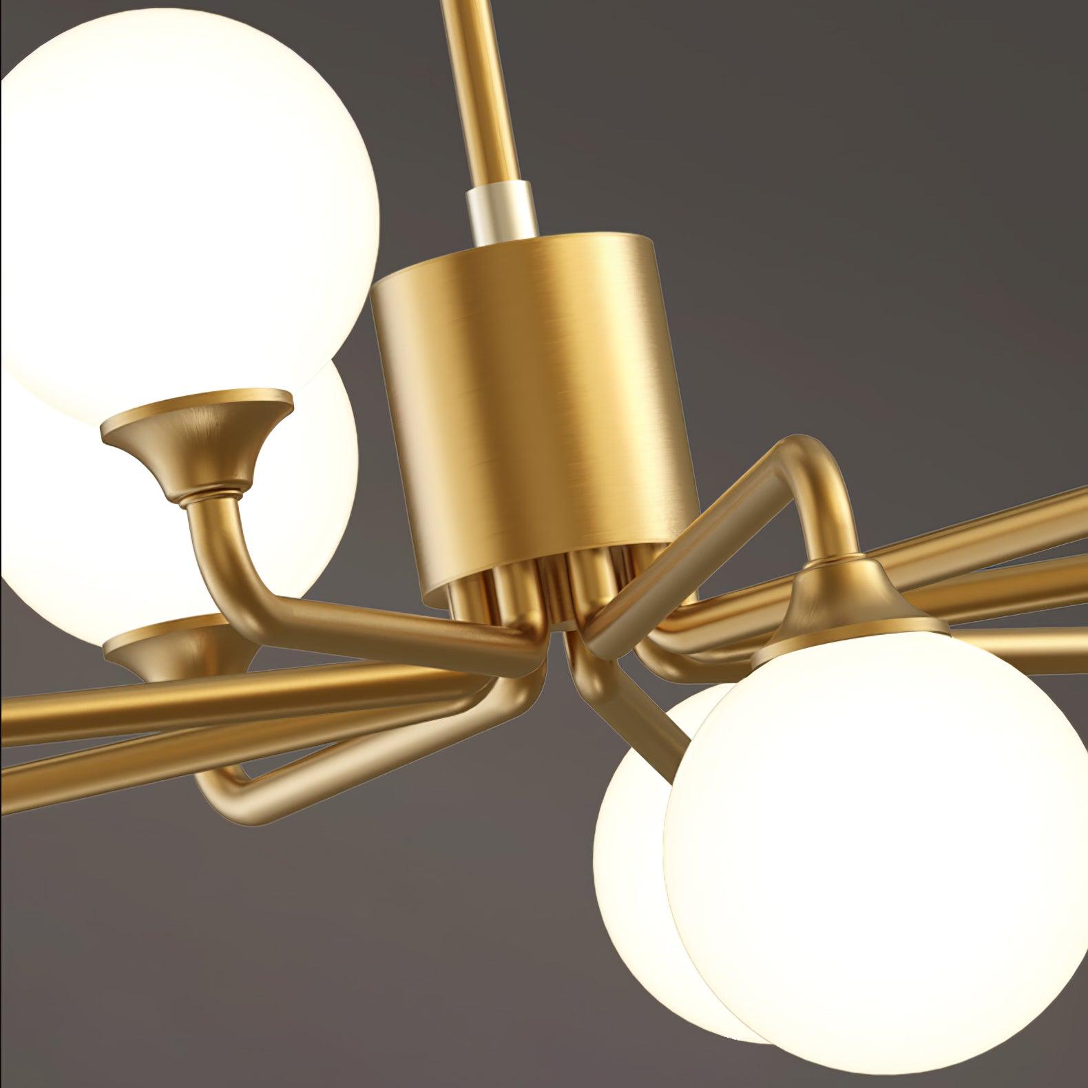Galaxy Modern Glass Chandelier - Letslighting