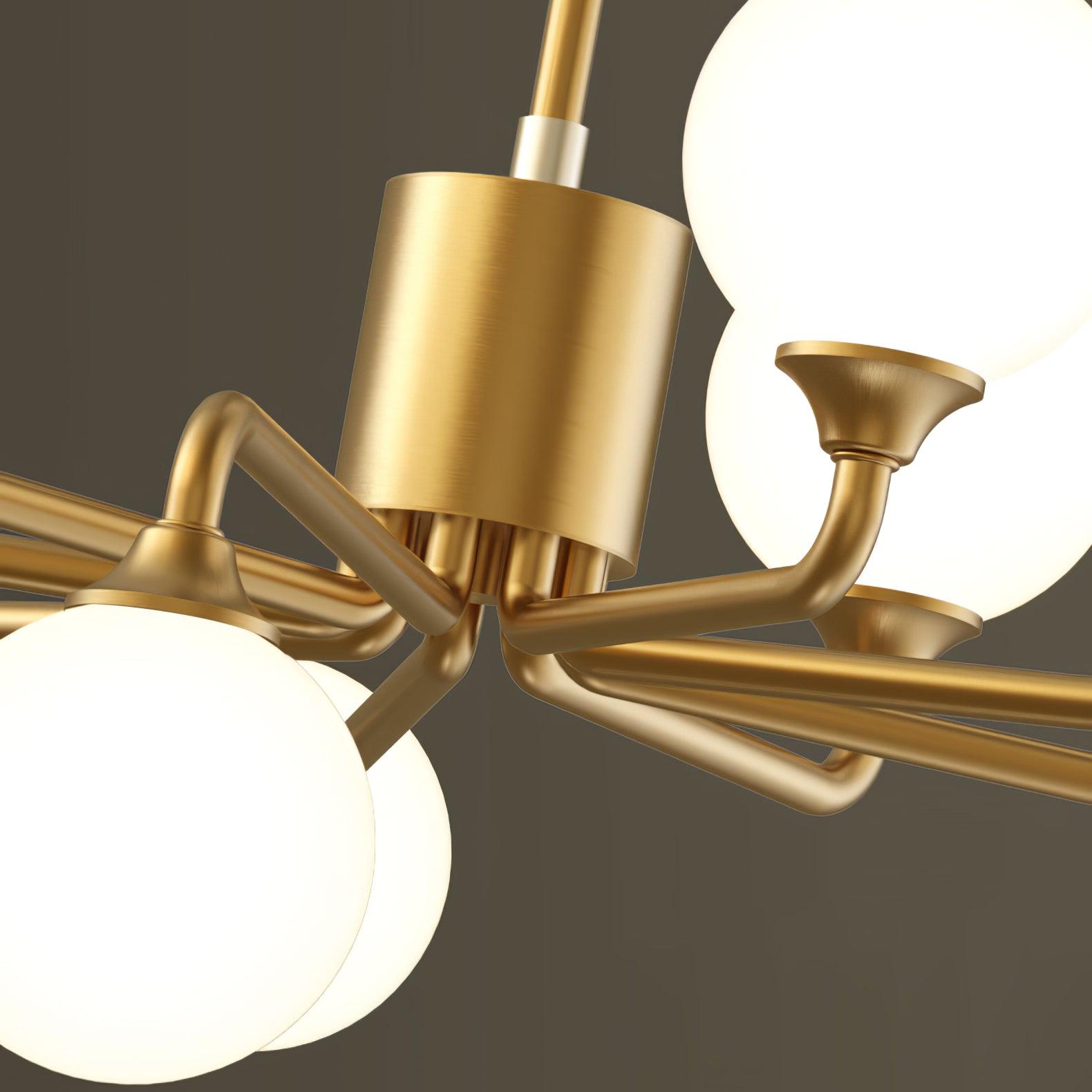 Galaxy Modern Glass Chandelier - Letslighting