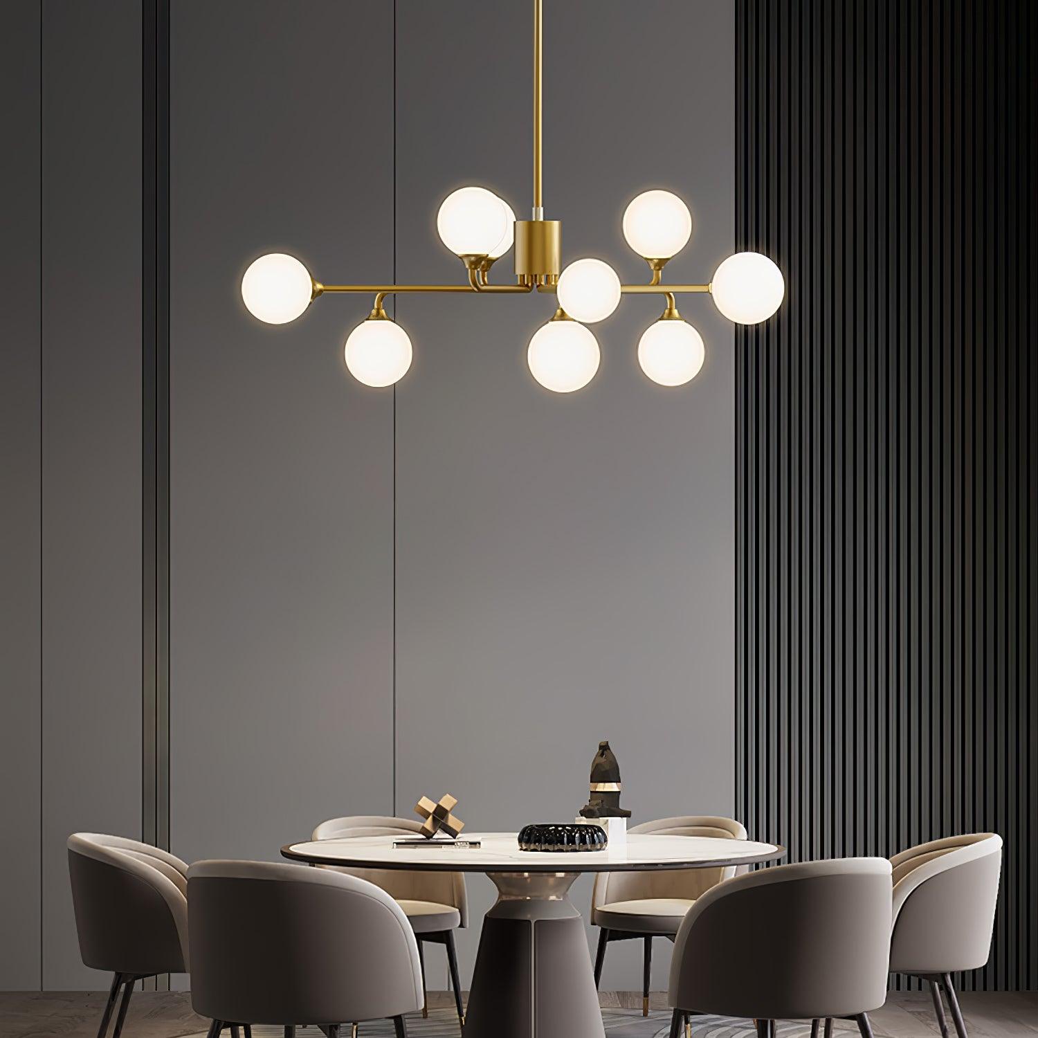 Galaxy Modern Glass Chandelier - Letslighting