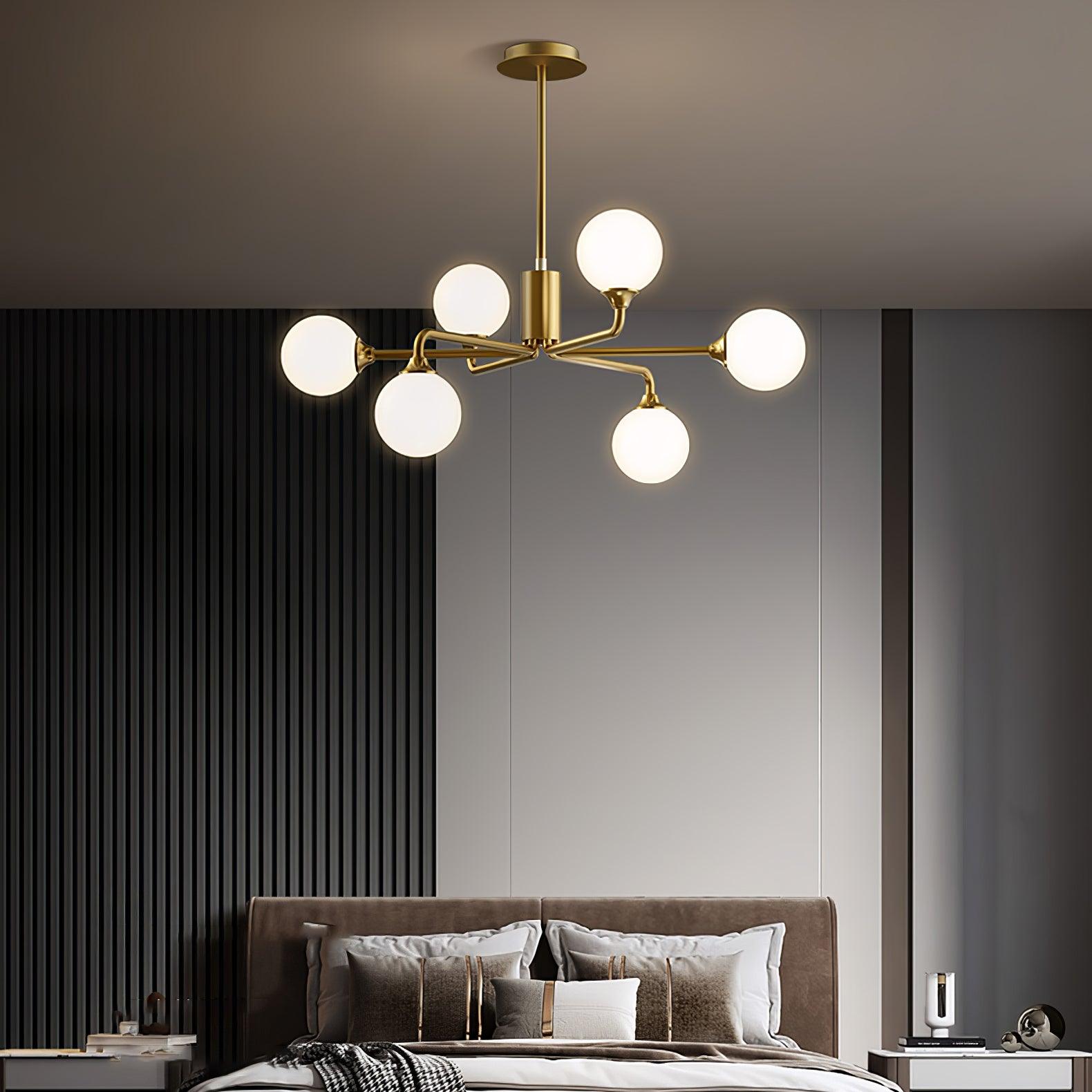 Galaxy Modern Glass Chandelier - Letslighting