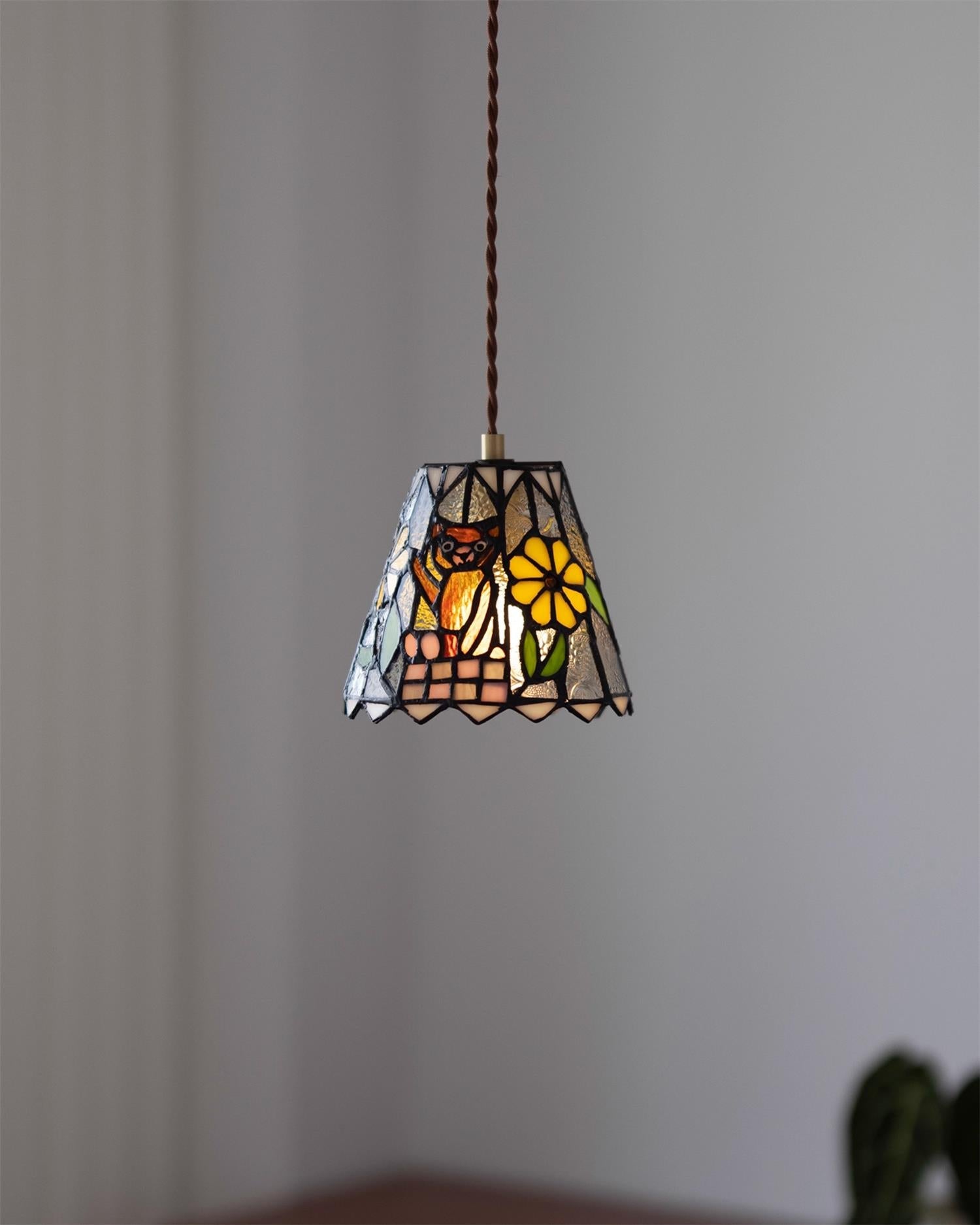 Tale Pendant Lamp Whimsical Stained Glass - Letslighting