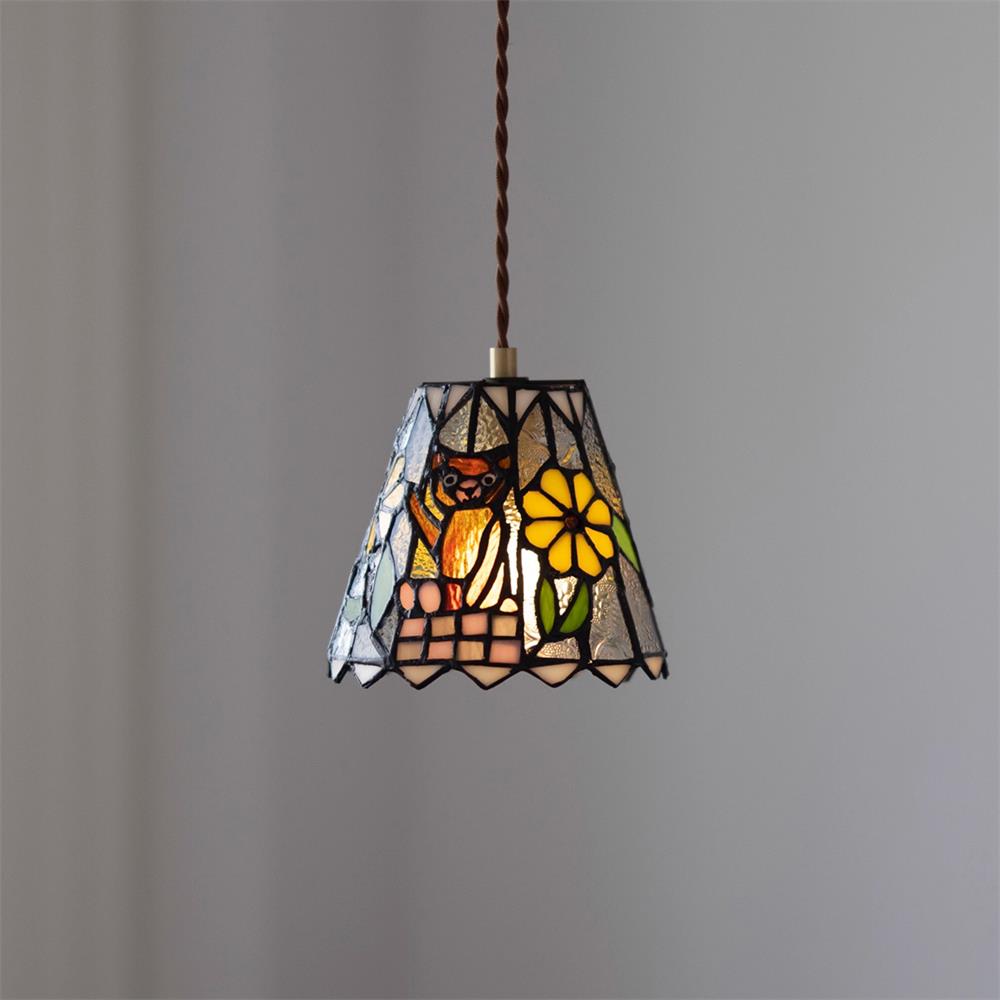 Tale Pendant Lamp Whimsical Stained Glass - Letslighting