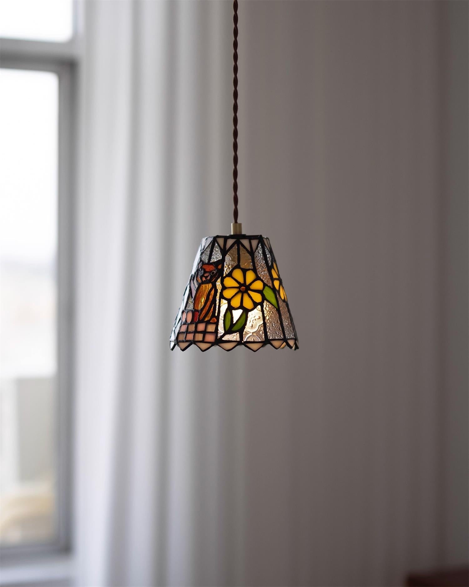 Tale Pendant Lamp Whimsical Stained Glass - Letslighting