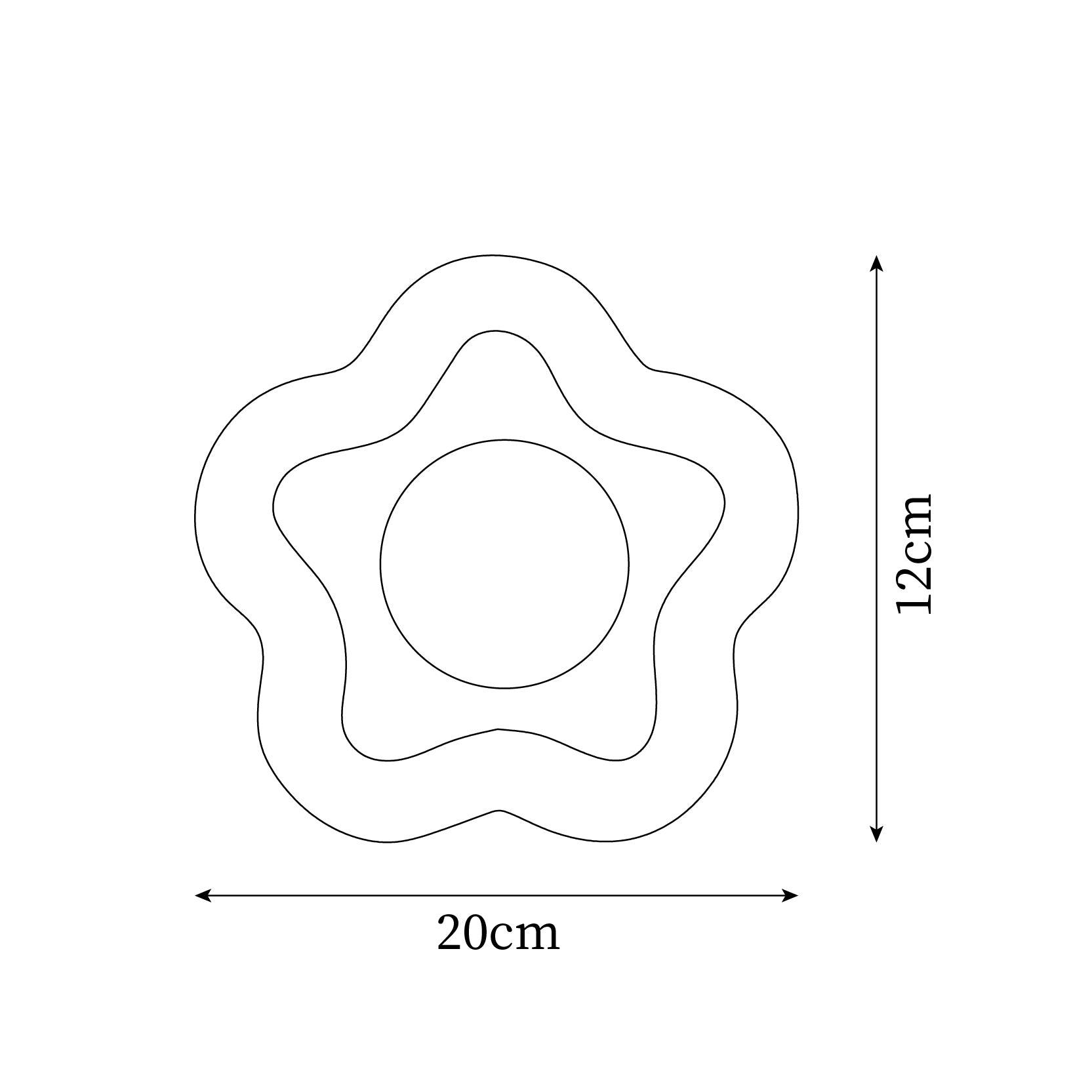 Petani Pink Yellow Flower Wall Light - Letslighting