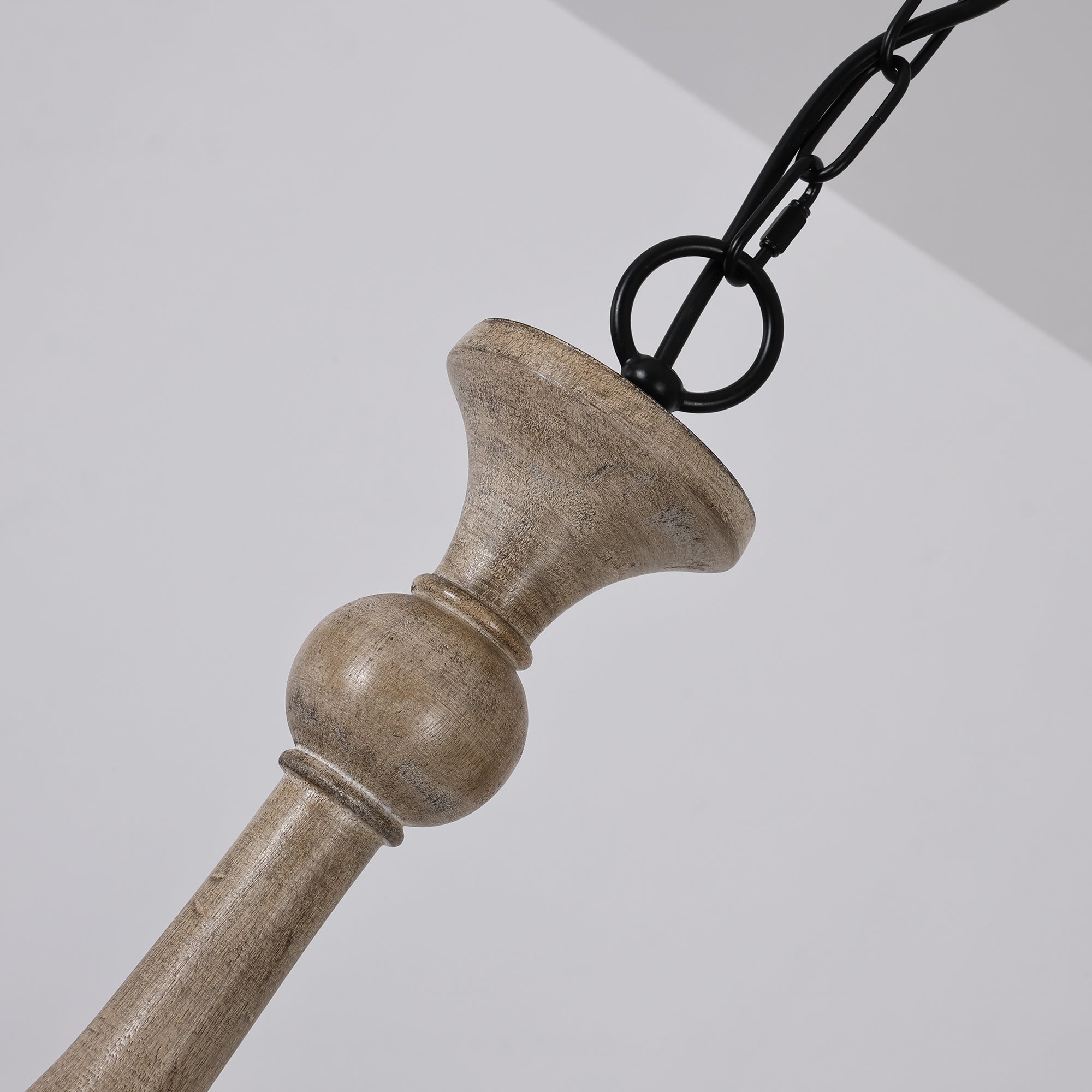 Zatheora Vintage Stardust Wooden Chandelier - Letslighting