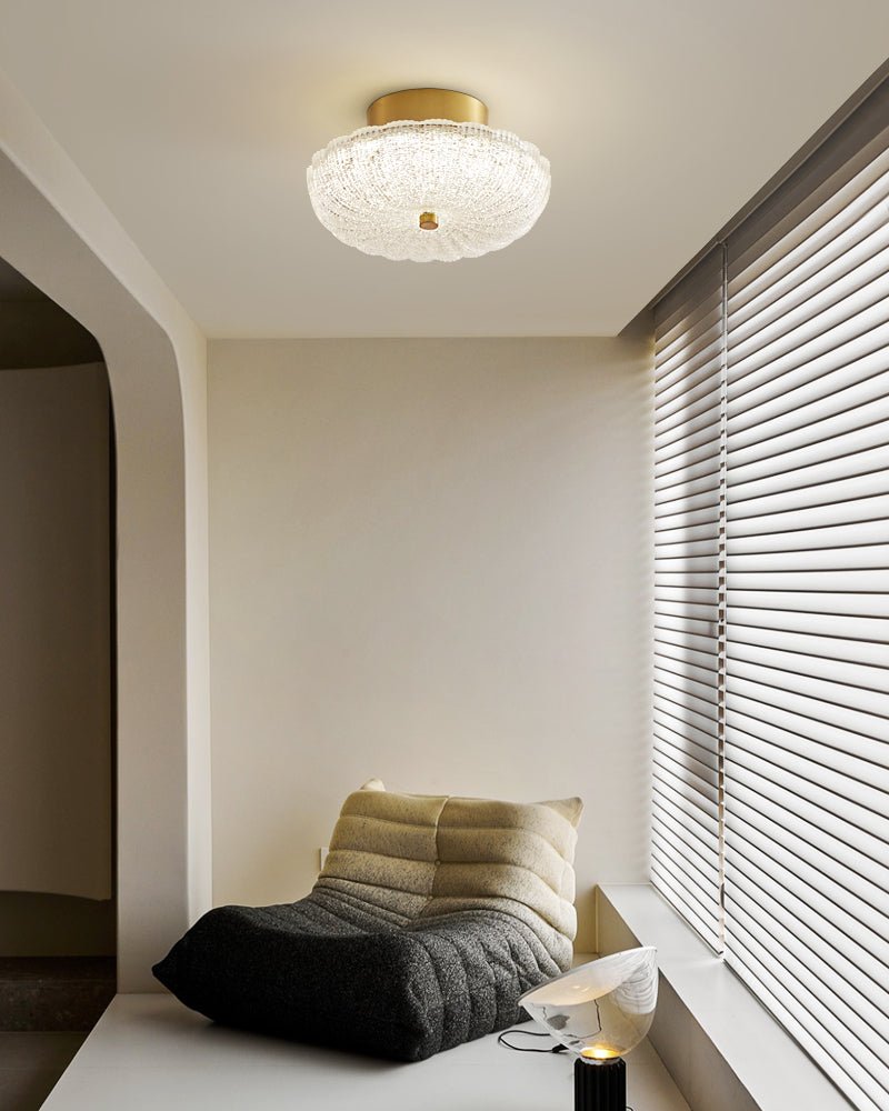 Evraeel Modern Minimalist Starlit Glass Ceiling Light - Letslighting