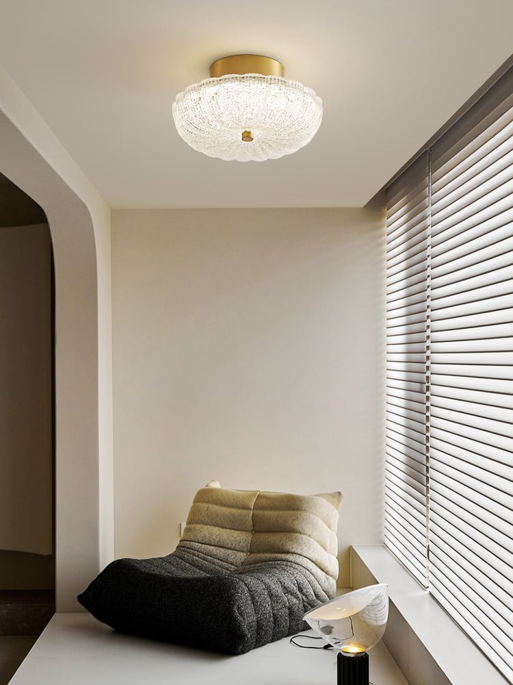 Evraeel Modern Minimalist Starlit Glass Ceiling Light - Letslighting