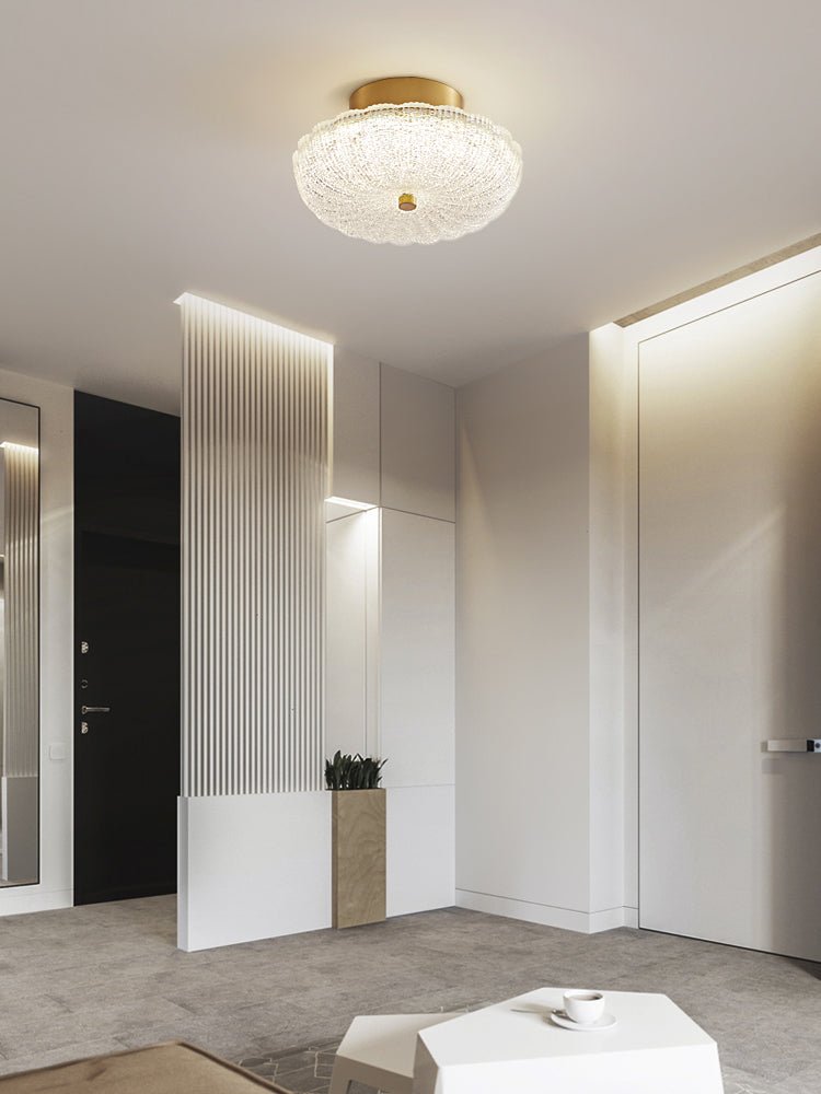 Evraeel Modern Minimalist Starlit Glass Ceiling Light - Letslighting