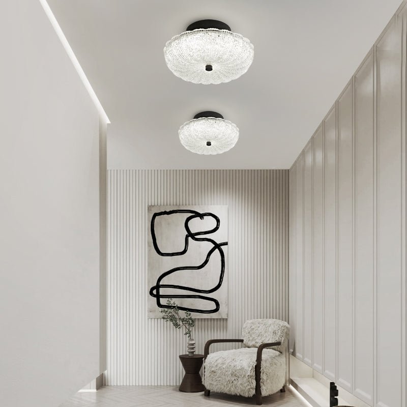 Evraeel Modern Minimalist Starlit Glass Ceiling Light - Letslighting