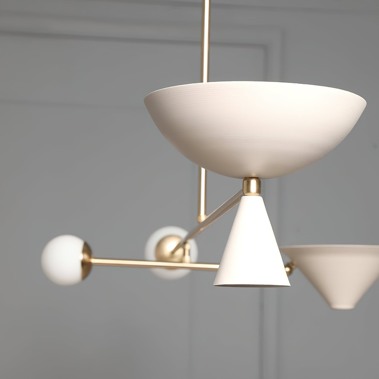 Comareth Modern Minimalist Glass Chandelier - Letslighting