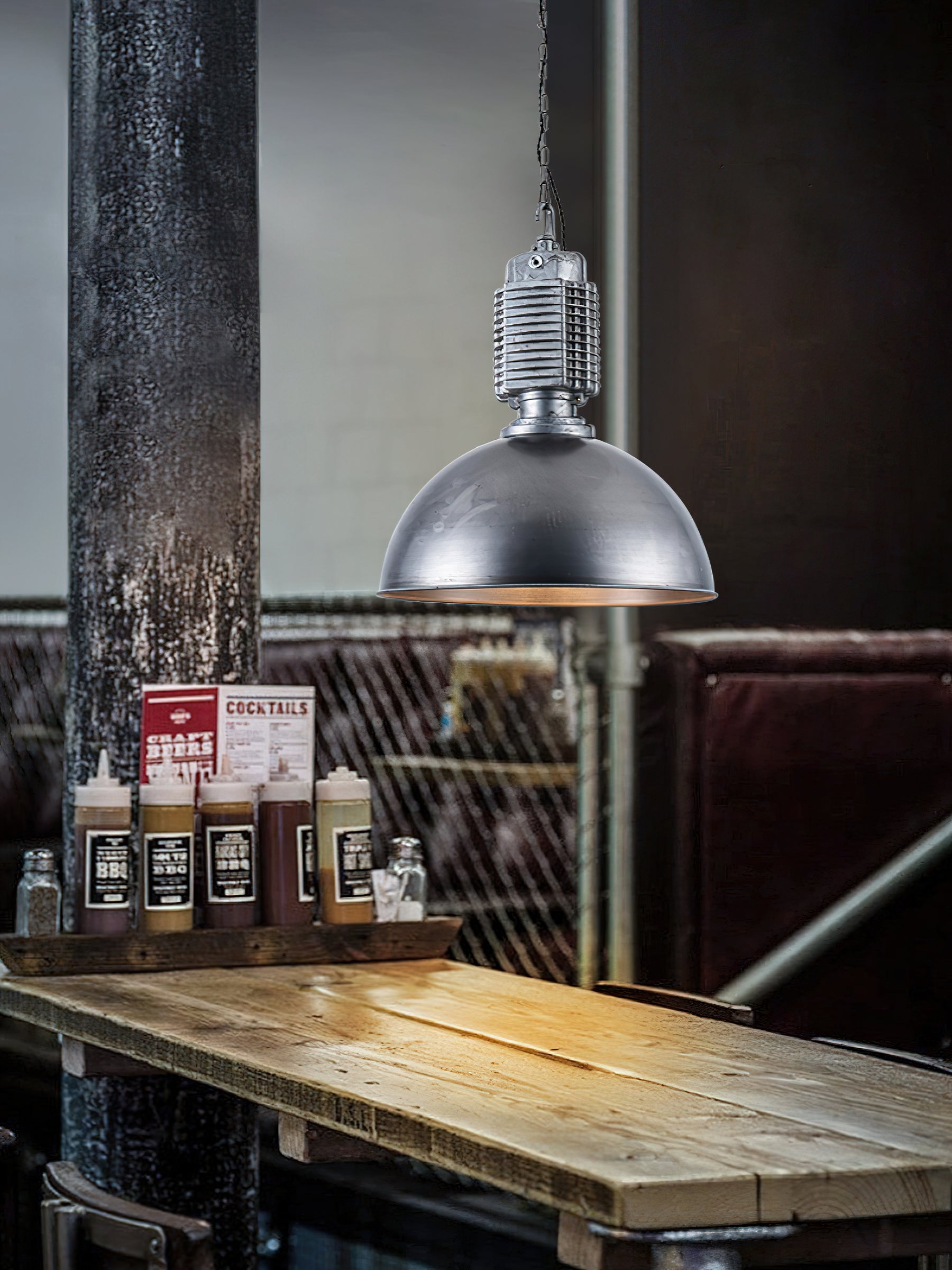 Ashaionis Vintage Industrial Pendant Light - Letslighting