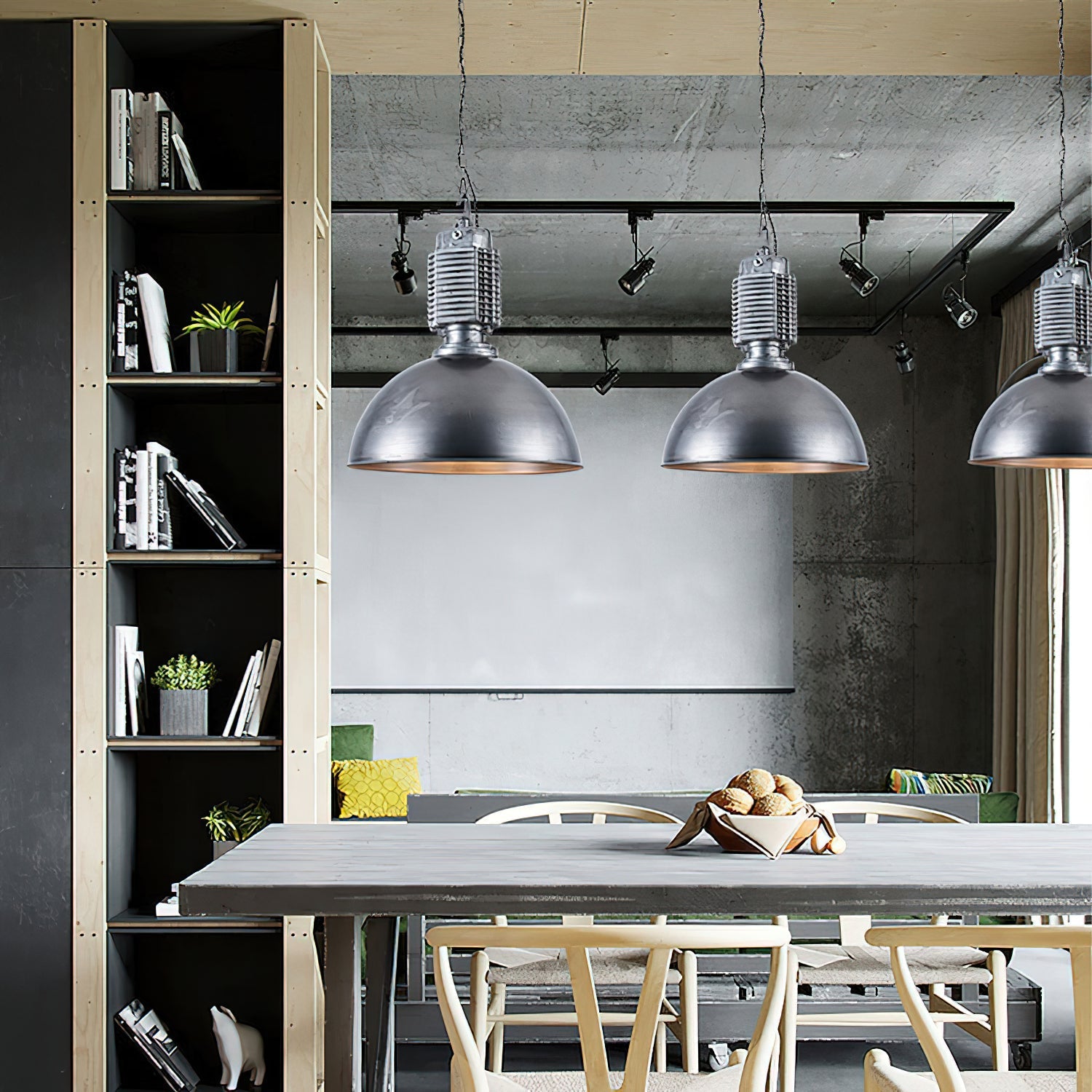 Ashaionis Vintage Industrial Pendant Light - Letslighting