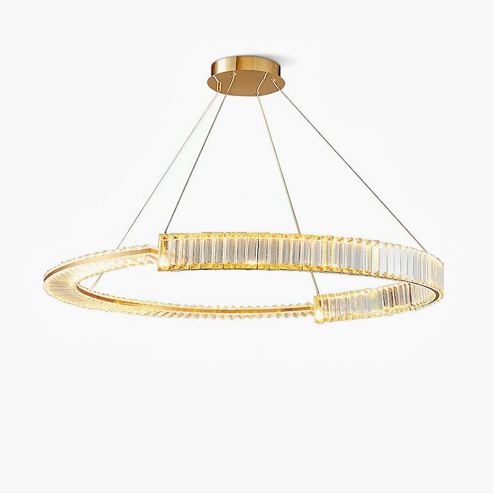 Lustra Chandelier Stella LED Crystal Ring - Letslighting