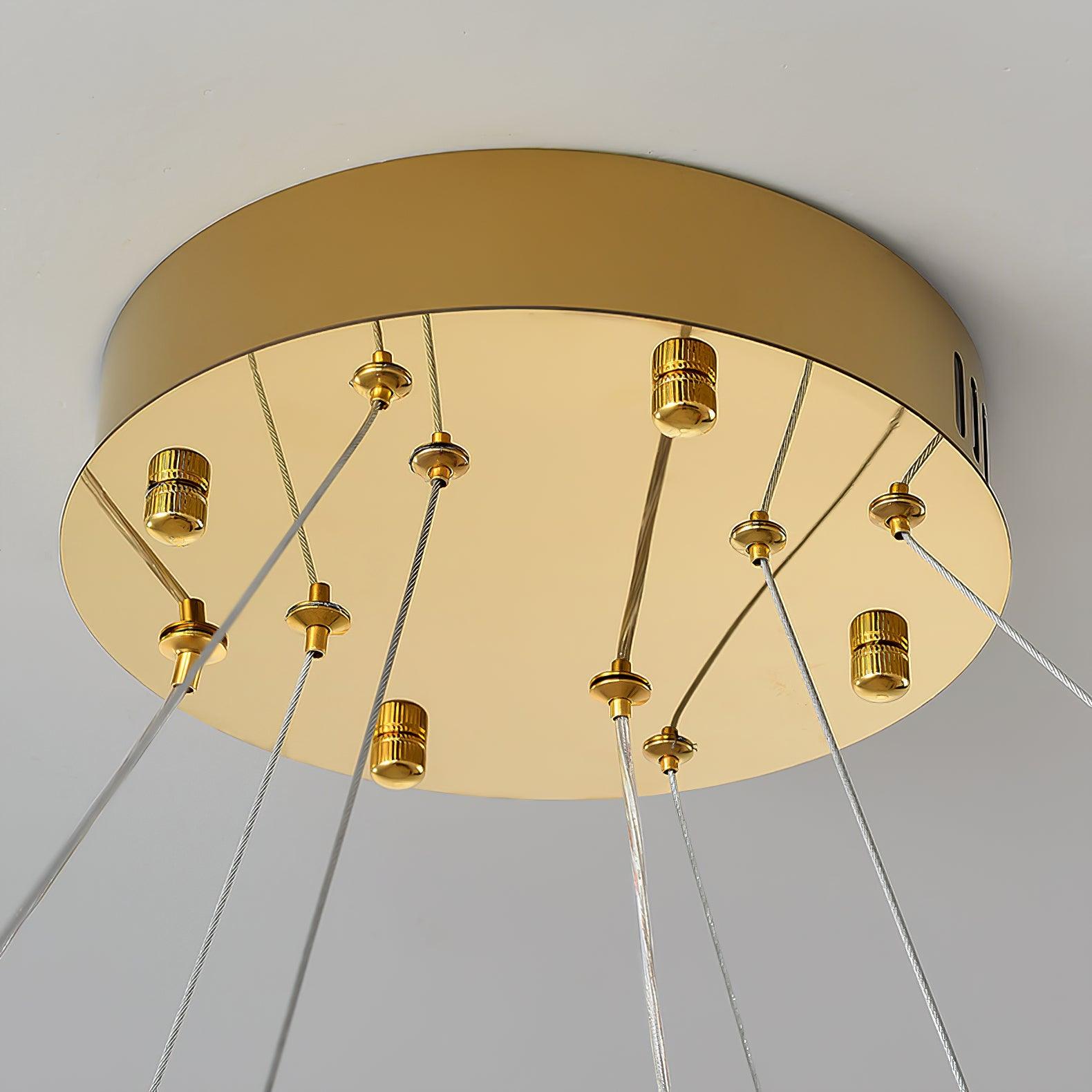 Lustra Chandelier Stella LED Crystal Ring - Letslighting