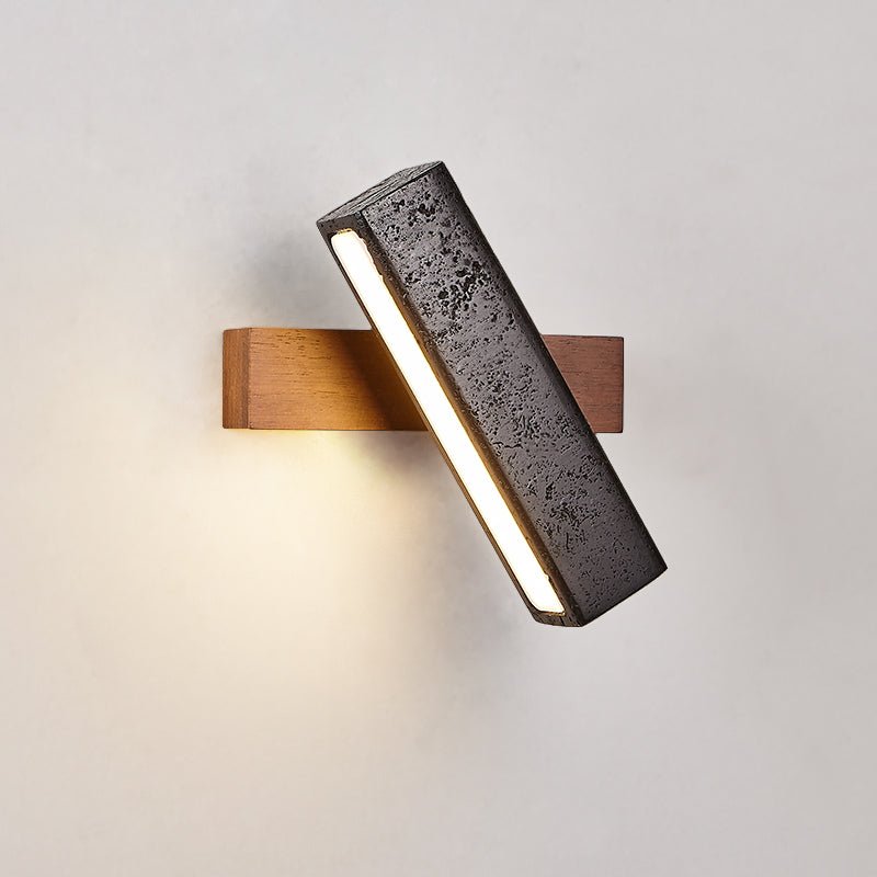 Pivot Modern Travertine Wall Light