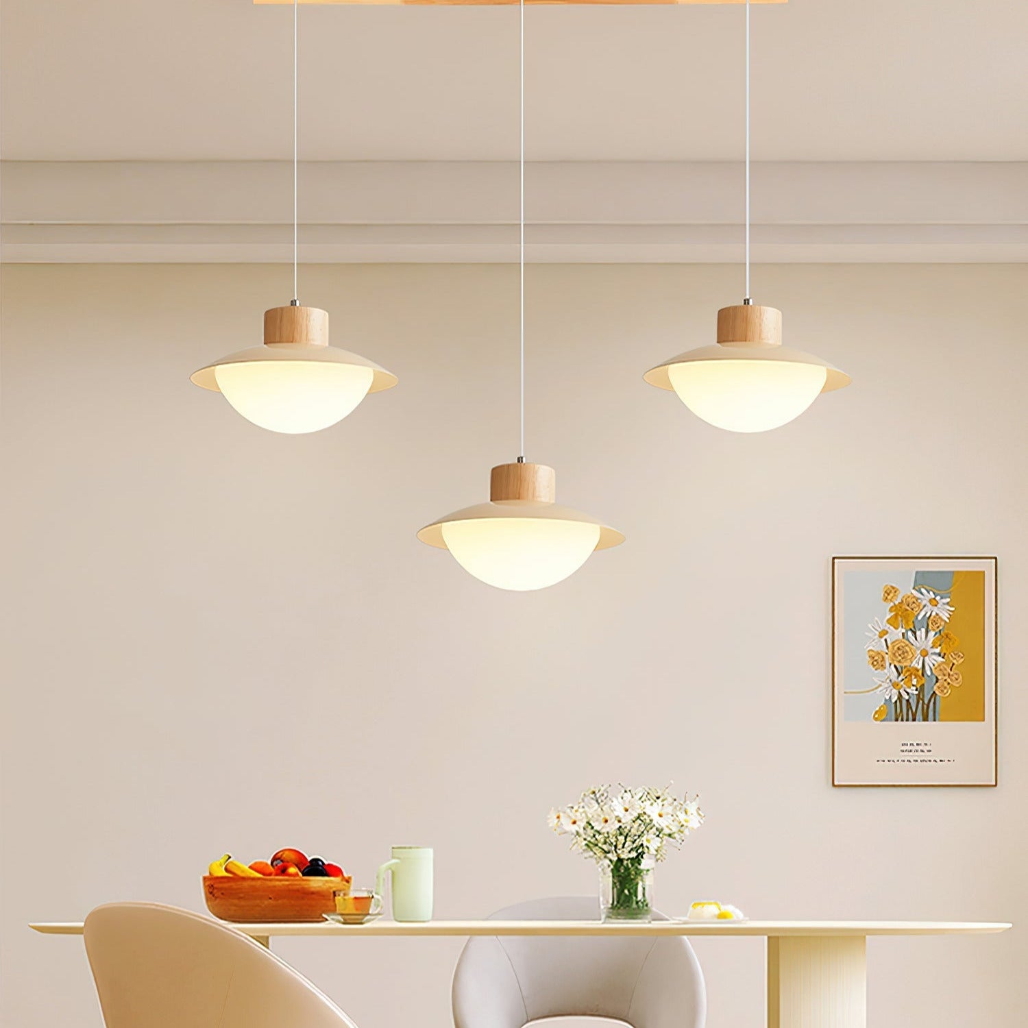 Muto Natural Cozy Pendant Light - Letslighting