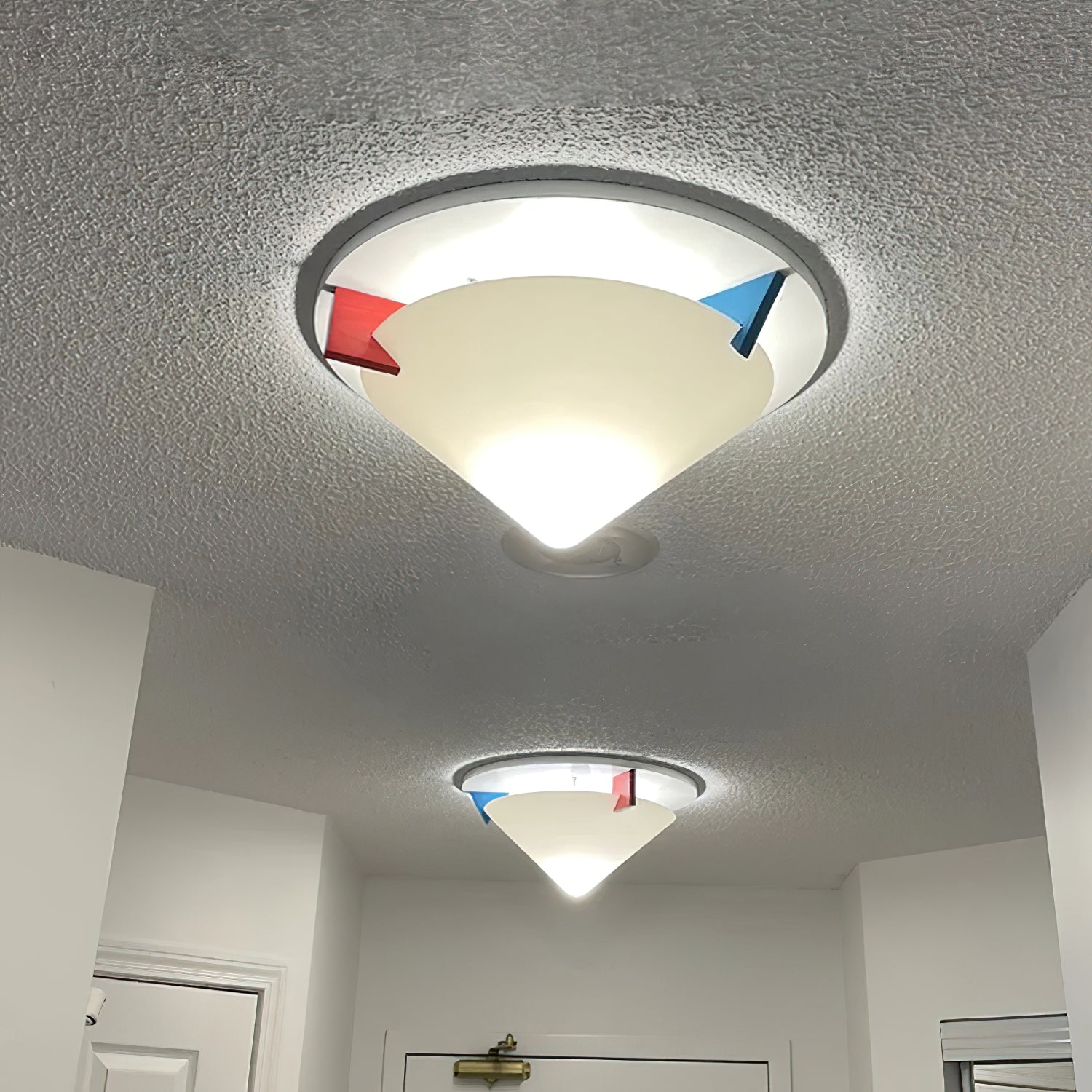 Stoja Ceiling Lamp Geometric Color Blocks Minimalist - Letslighting