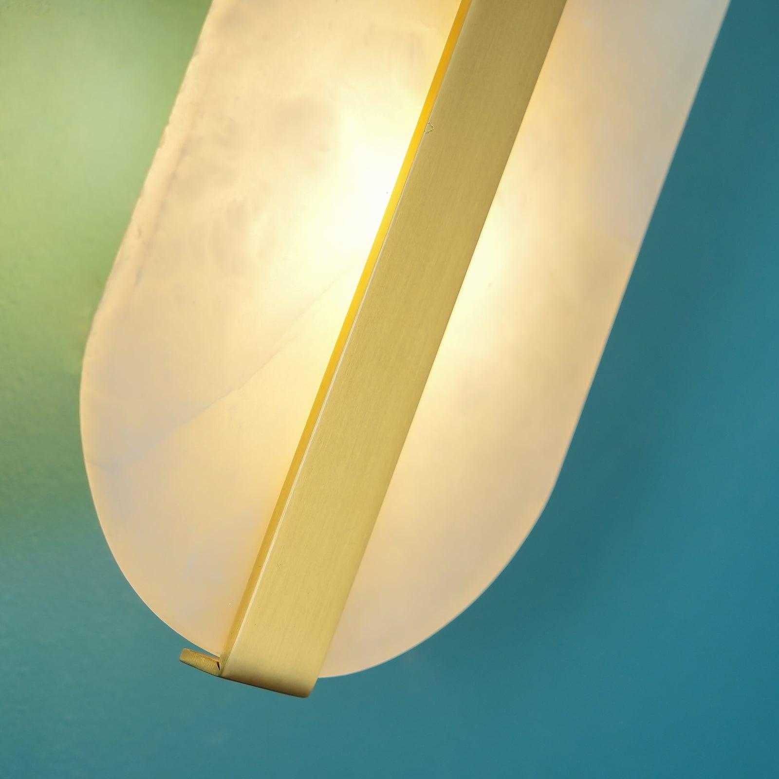Calura Alabaster Double Light Wall Lamp - Letslighting