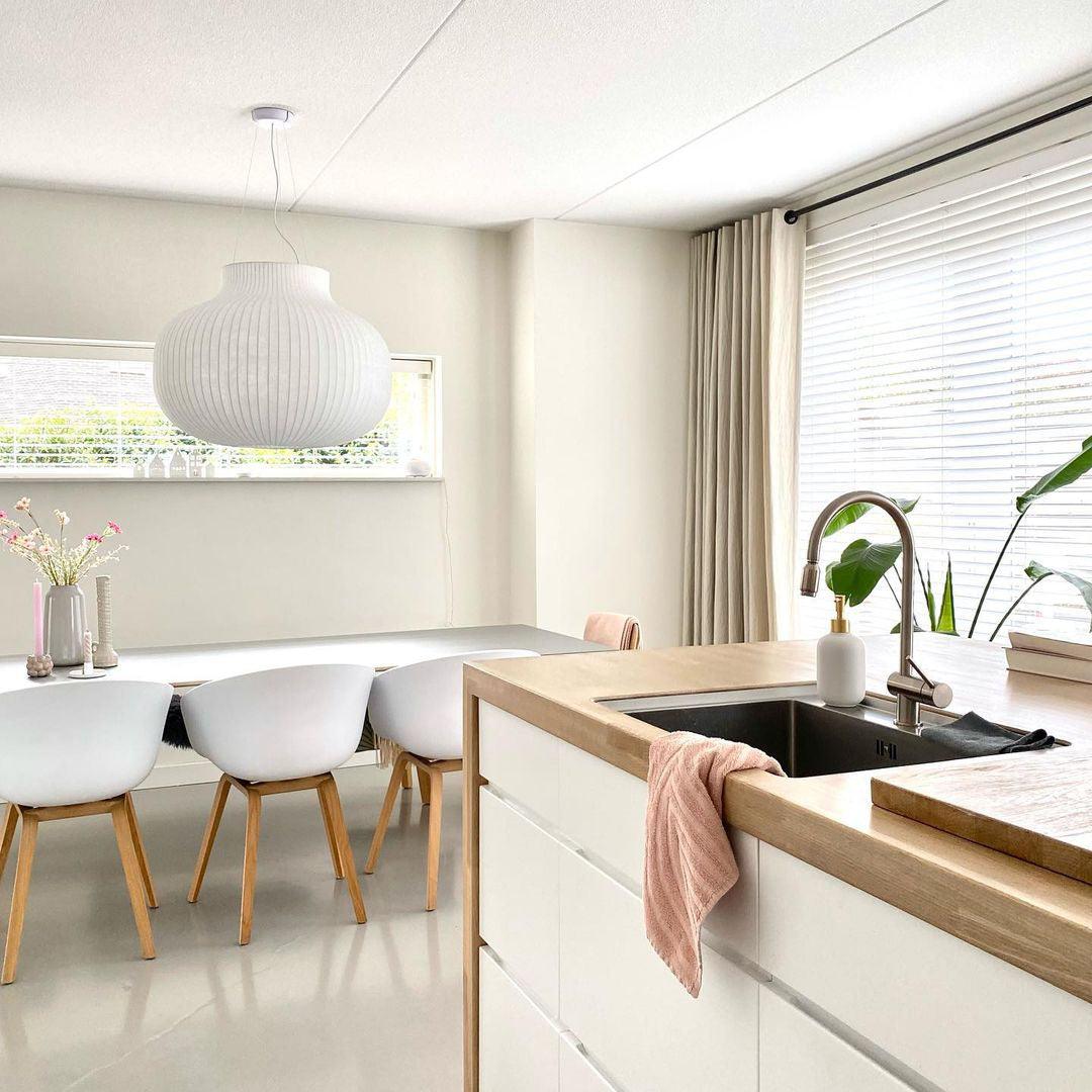 Pendant Light Silk Bell Shade Pleated Curved Modern Minimalist - Letslighting