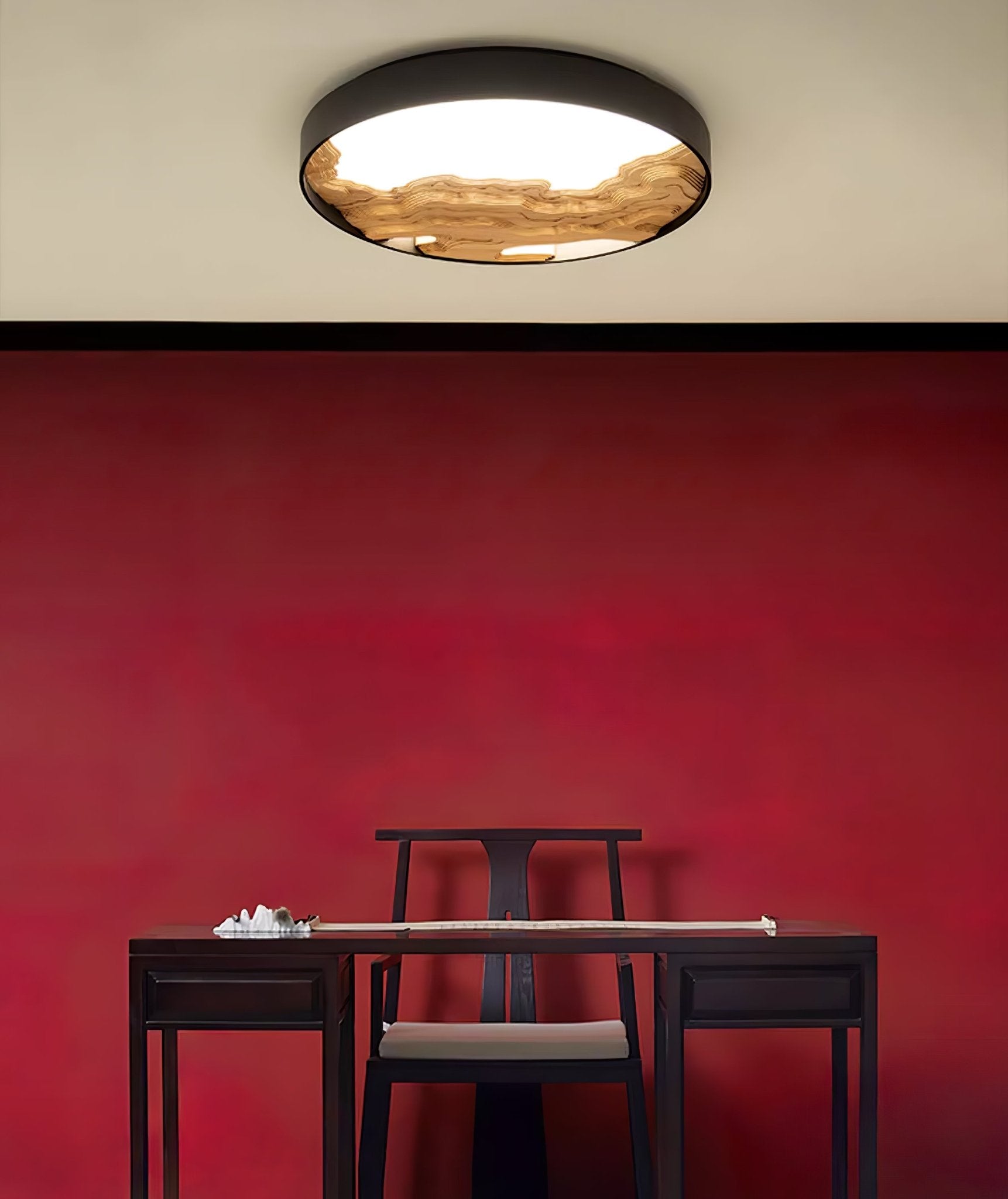Lustra Ceiling Light Wood Oriental Natural - Letslighting