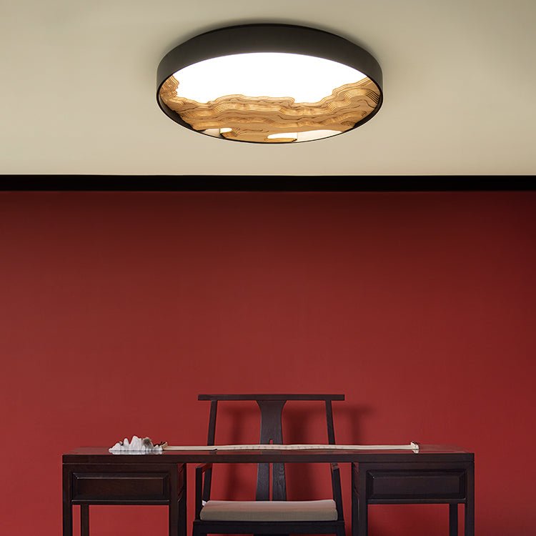 Lustra Ceiling Light Wood Oriental Natural - Letslighting
