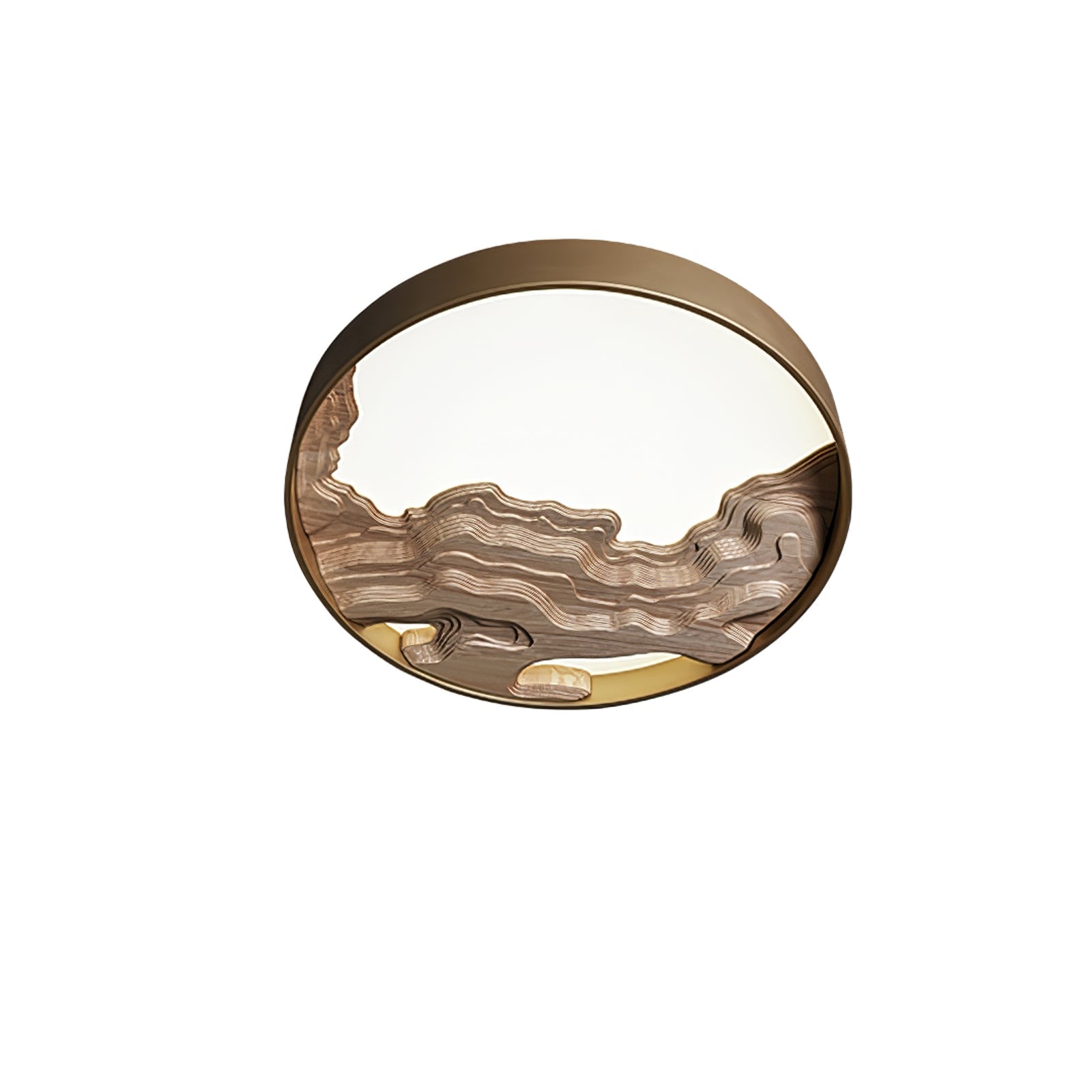 Lustra Ceiling Light Wood Oriental Natural - Letslighting