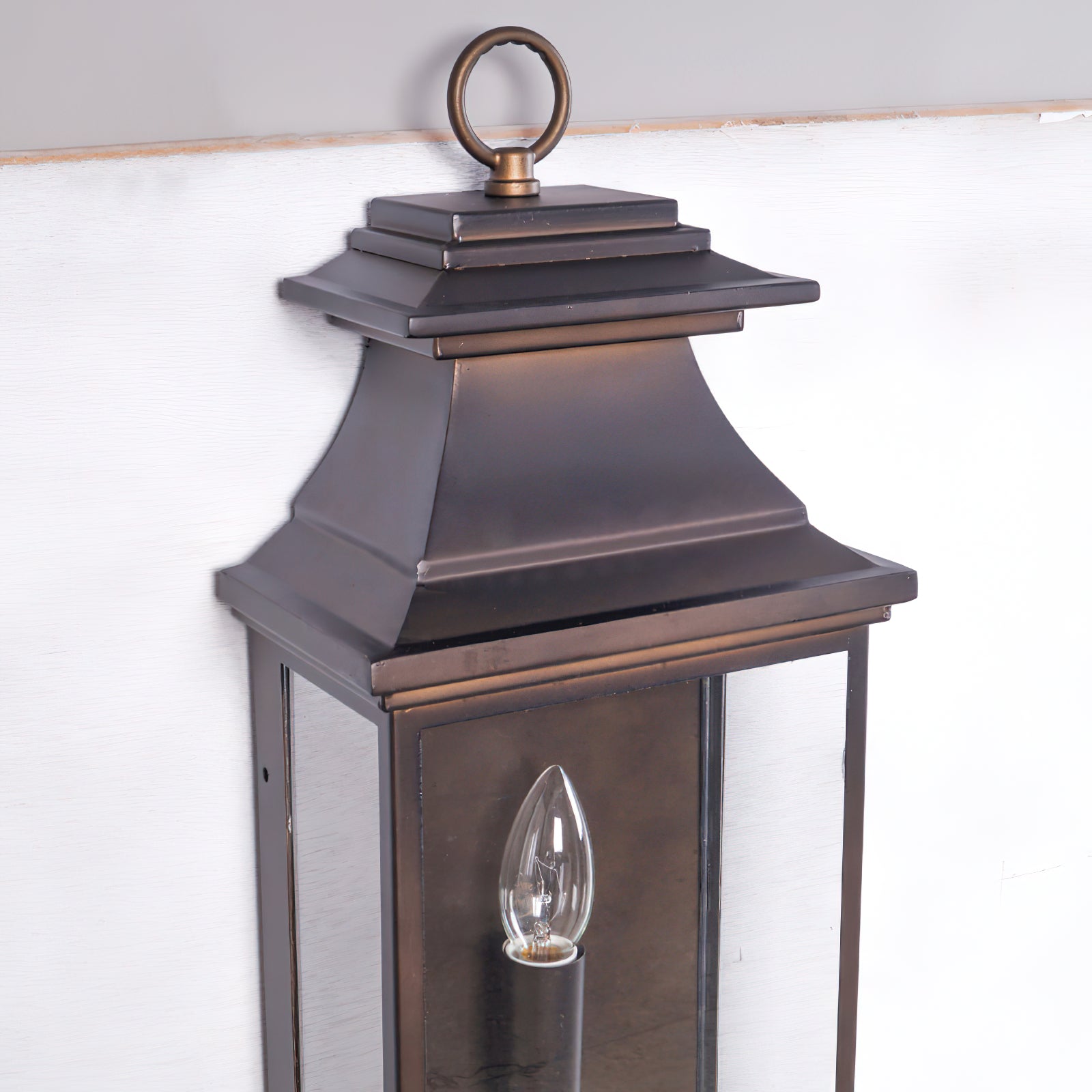 Esolarae Vintage Industrial Glass Wall Lamp - Letslighting
