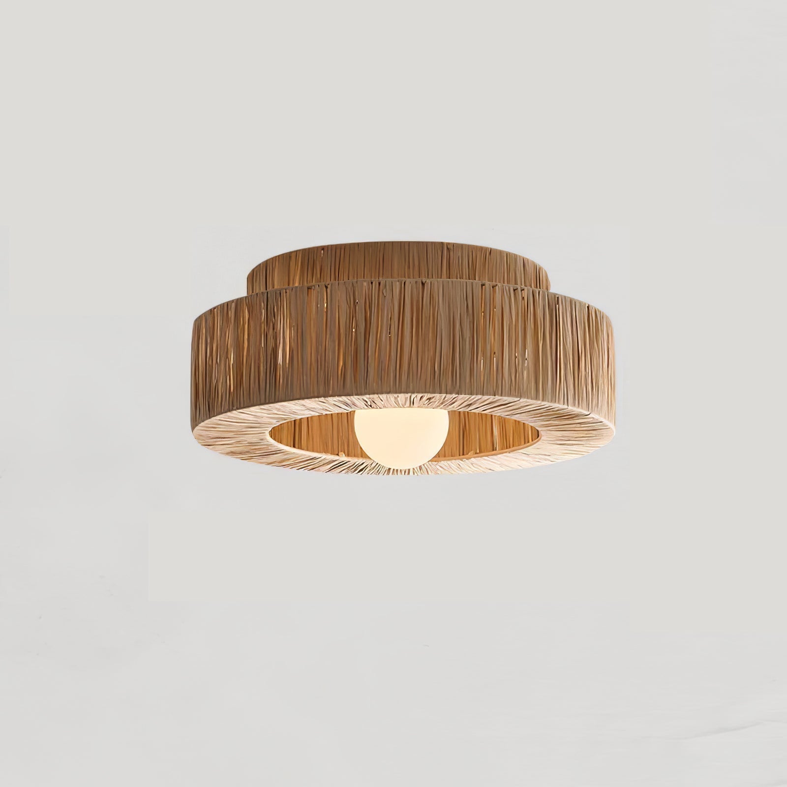 Ilthean Natural Straw Art Ceiling Lamp - Letslighting