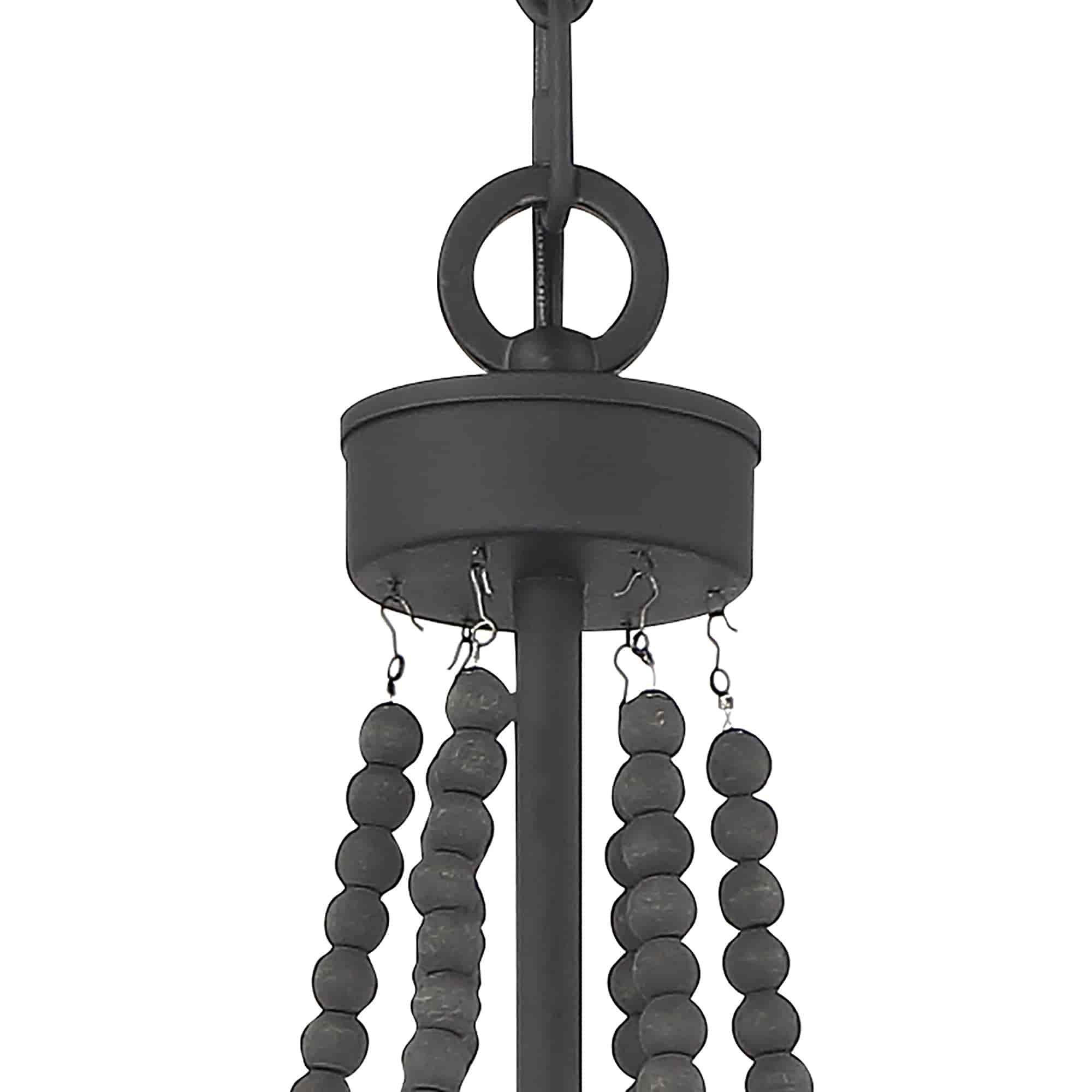 Isoren Vintage Industrial Wooden Chandelier - Letslighting