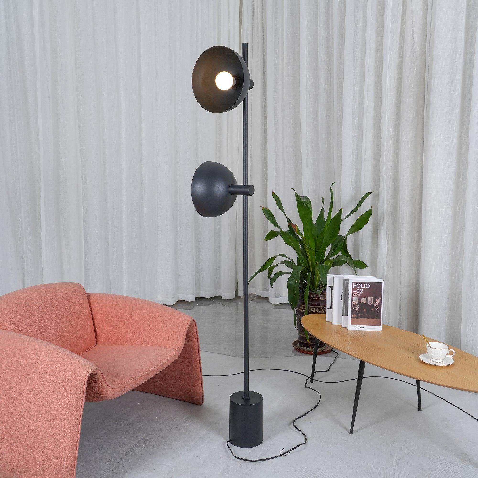 Lumase Glass Minimalist Floor Lamp - Letslighting