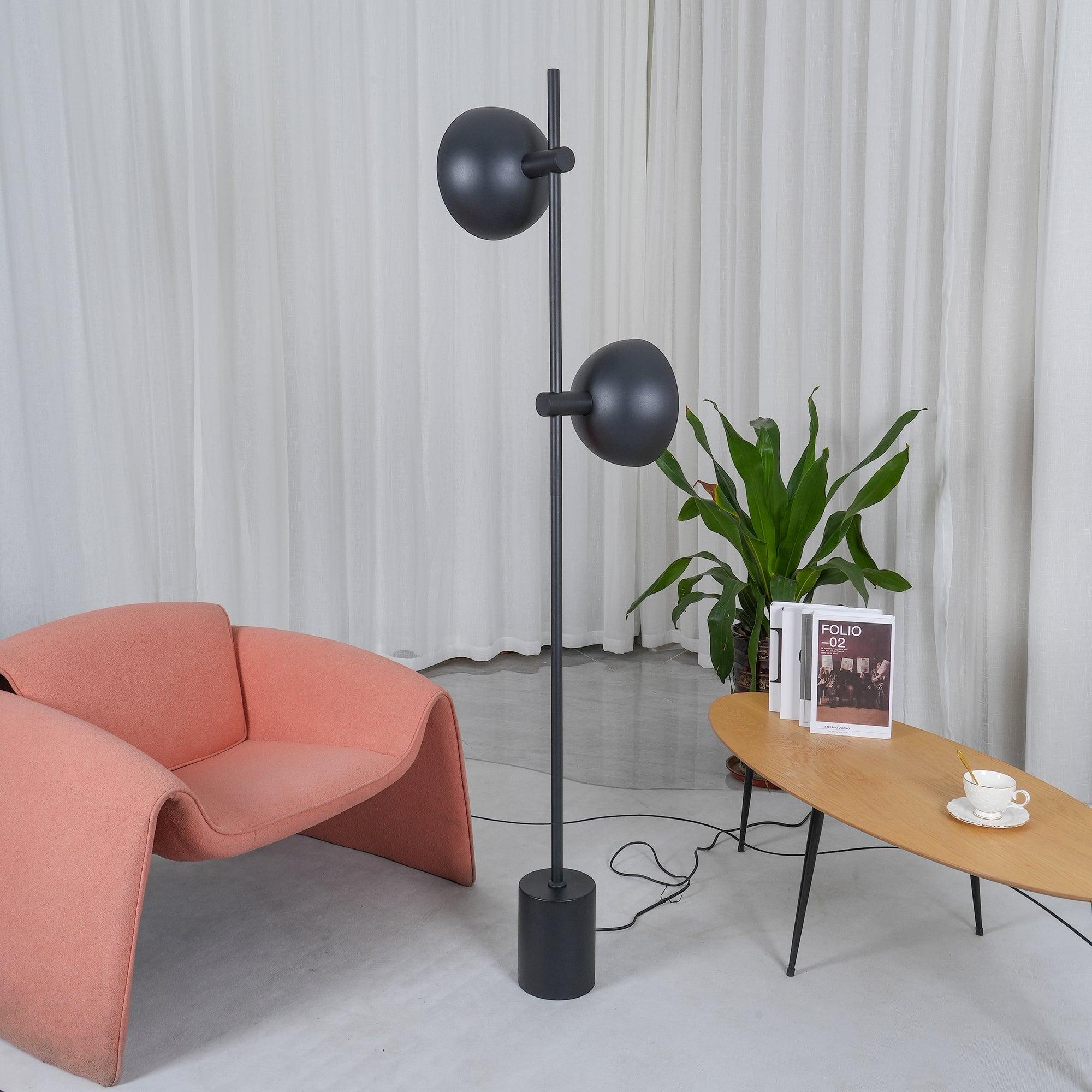 Lumase Glass Minimalist Floor Lamp - Letslighting